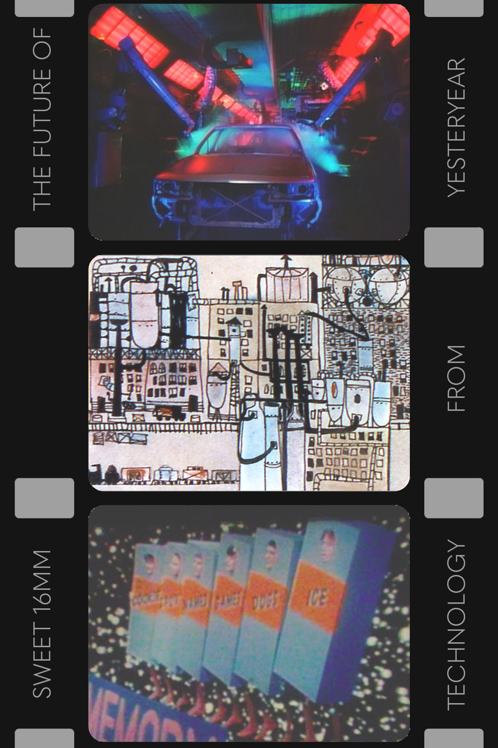 Poster for Sweet 16mm: The Future of Technology from Yesteryear