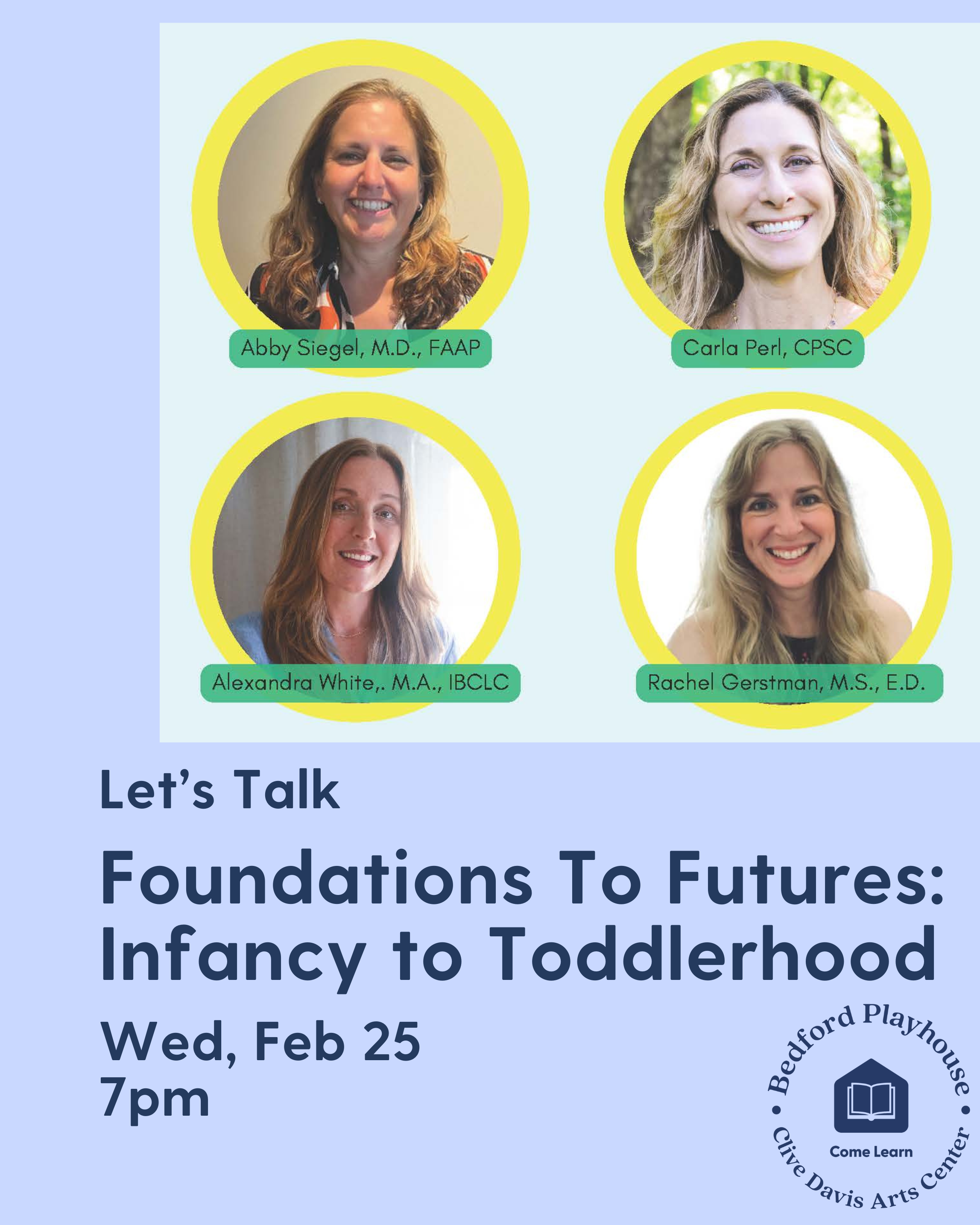 Poster for Foundations to Futures: A Conversation with the Experts