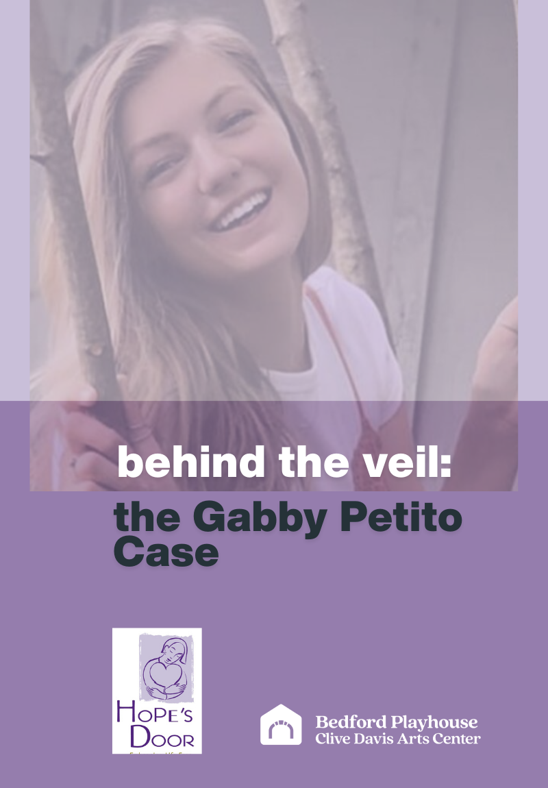 Poster for Behind the Veil: The Gabby Petito Case with Hope’s Door
