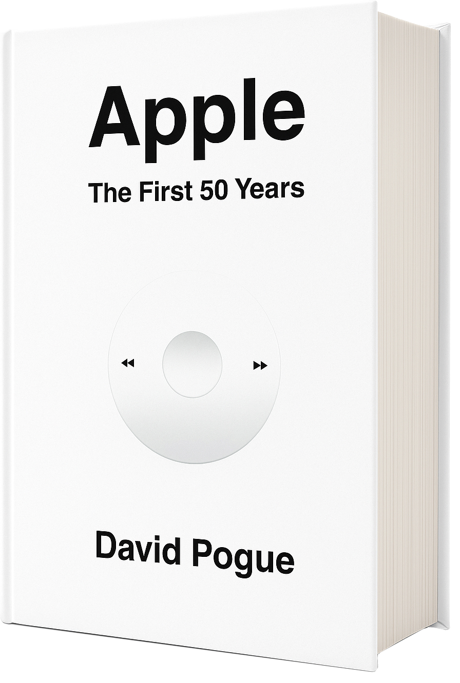 Poster for Apple: The First 50 Years with David Pogue