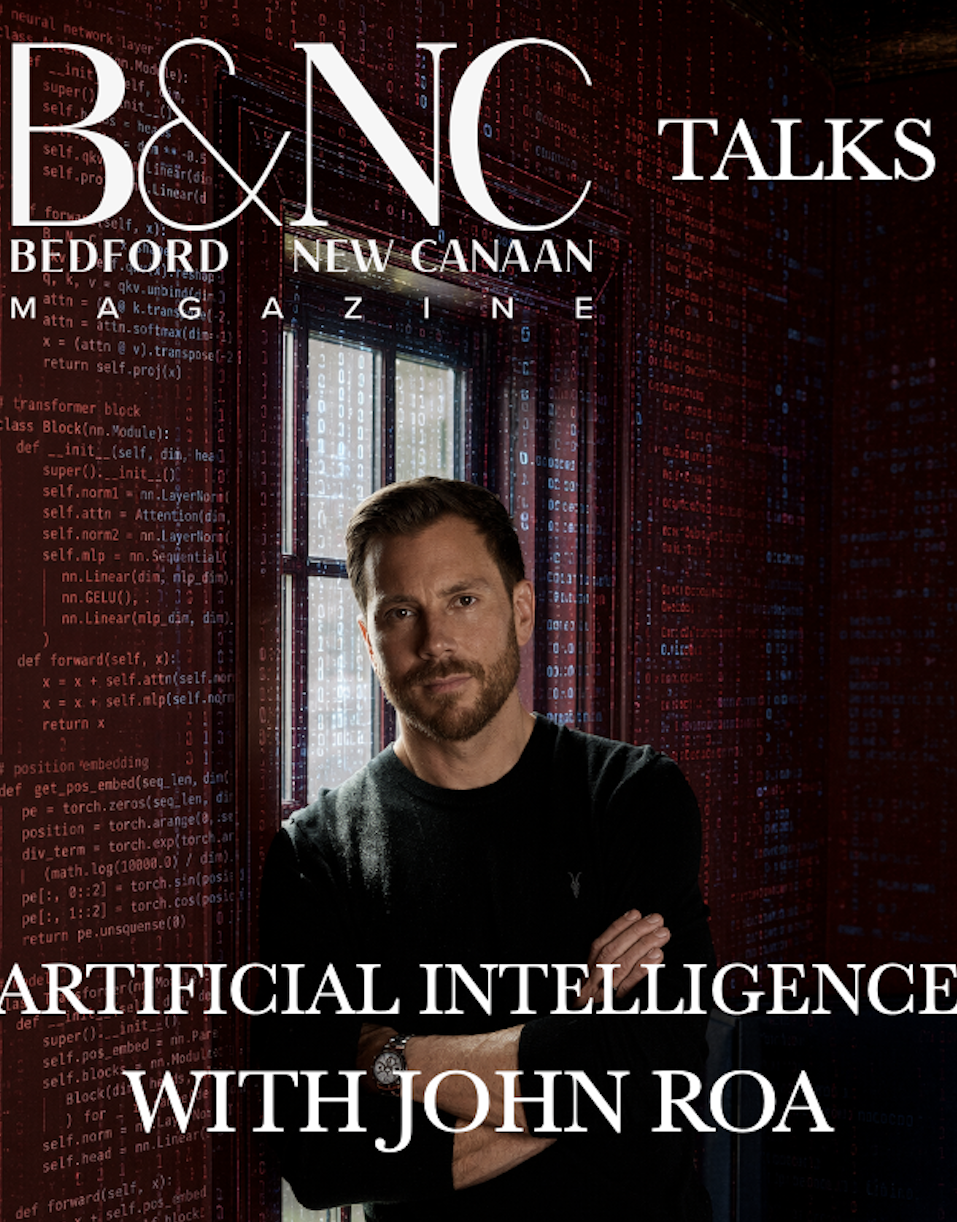 Poster for AI, Honestly with John Roa — B&NC Talks at the Bedford Playhouse
