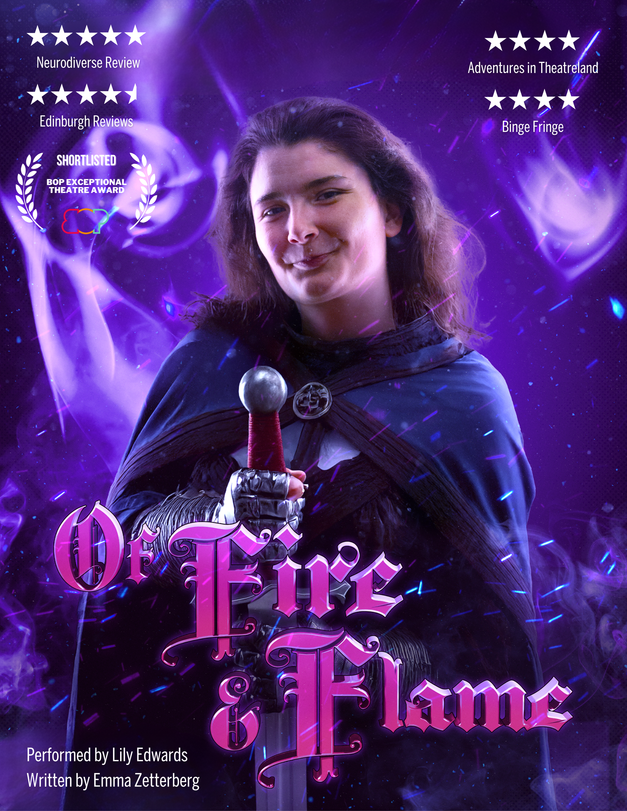 Poster for Of Fire and Flame