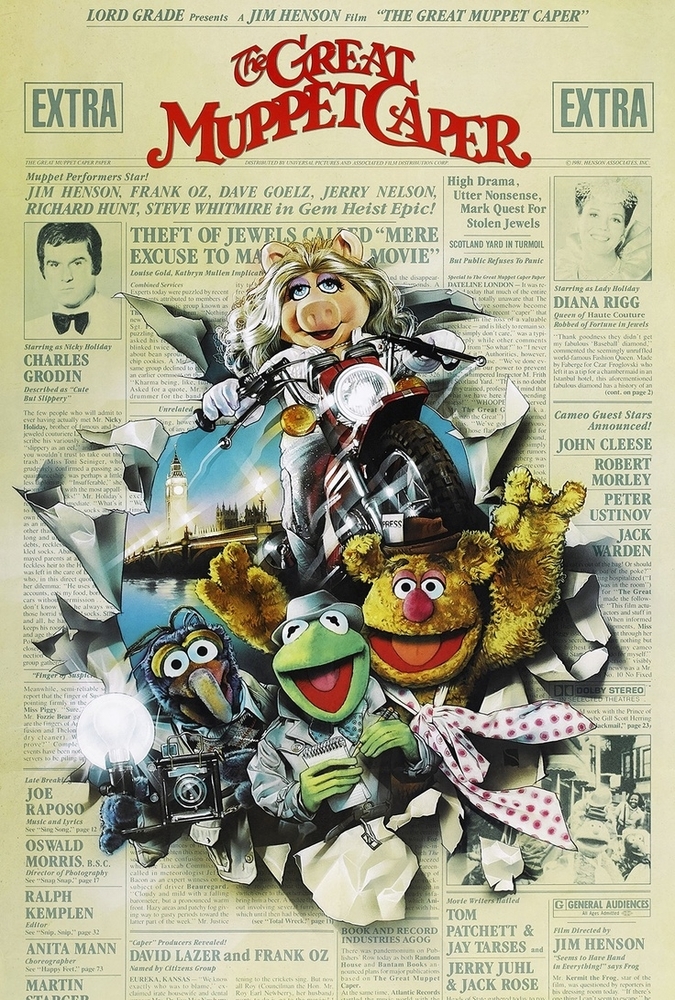 Poster for The Great Muppet Caper