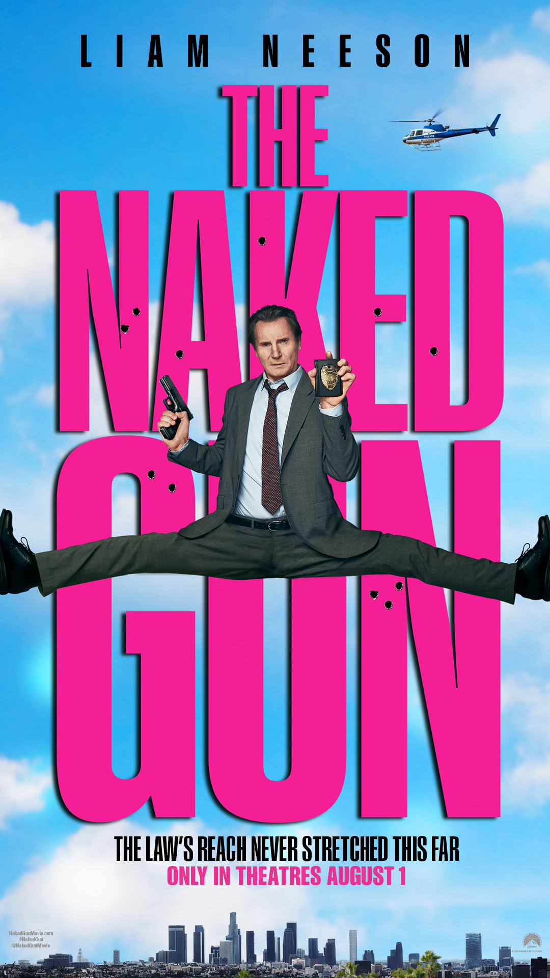 The Naked Gun [2025] 4K UHD Blu-ray – 4K Mastering, Dolby, Liam Neeson, Paramount