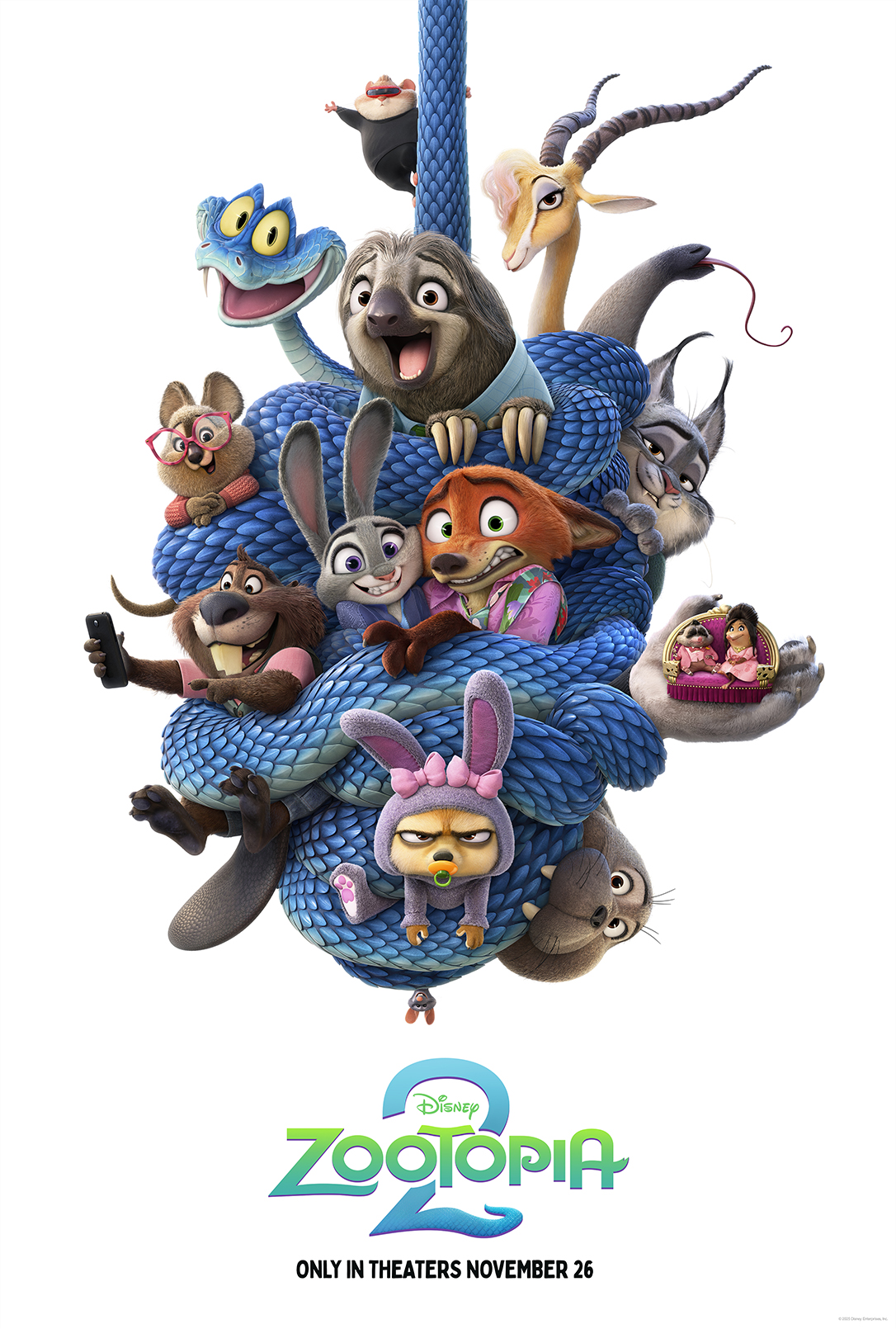 Poster for Zootopia 2