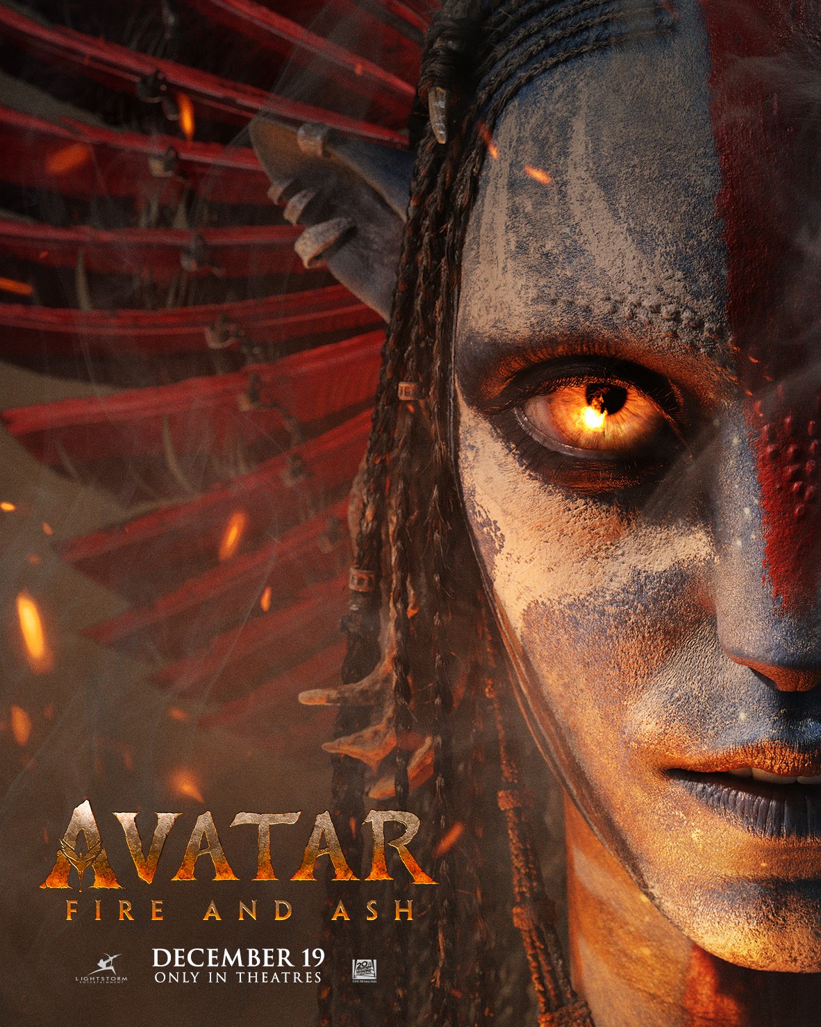 Poster for Avatar: Fire and Ash