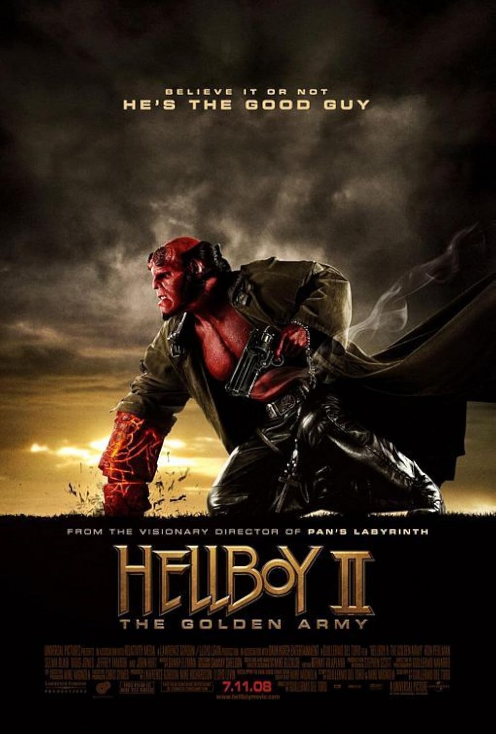 Poster for Hellboy II: The Golden Army