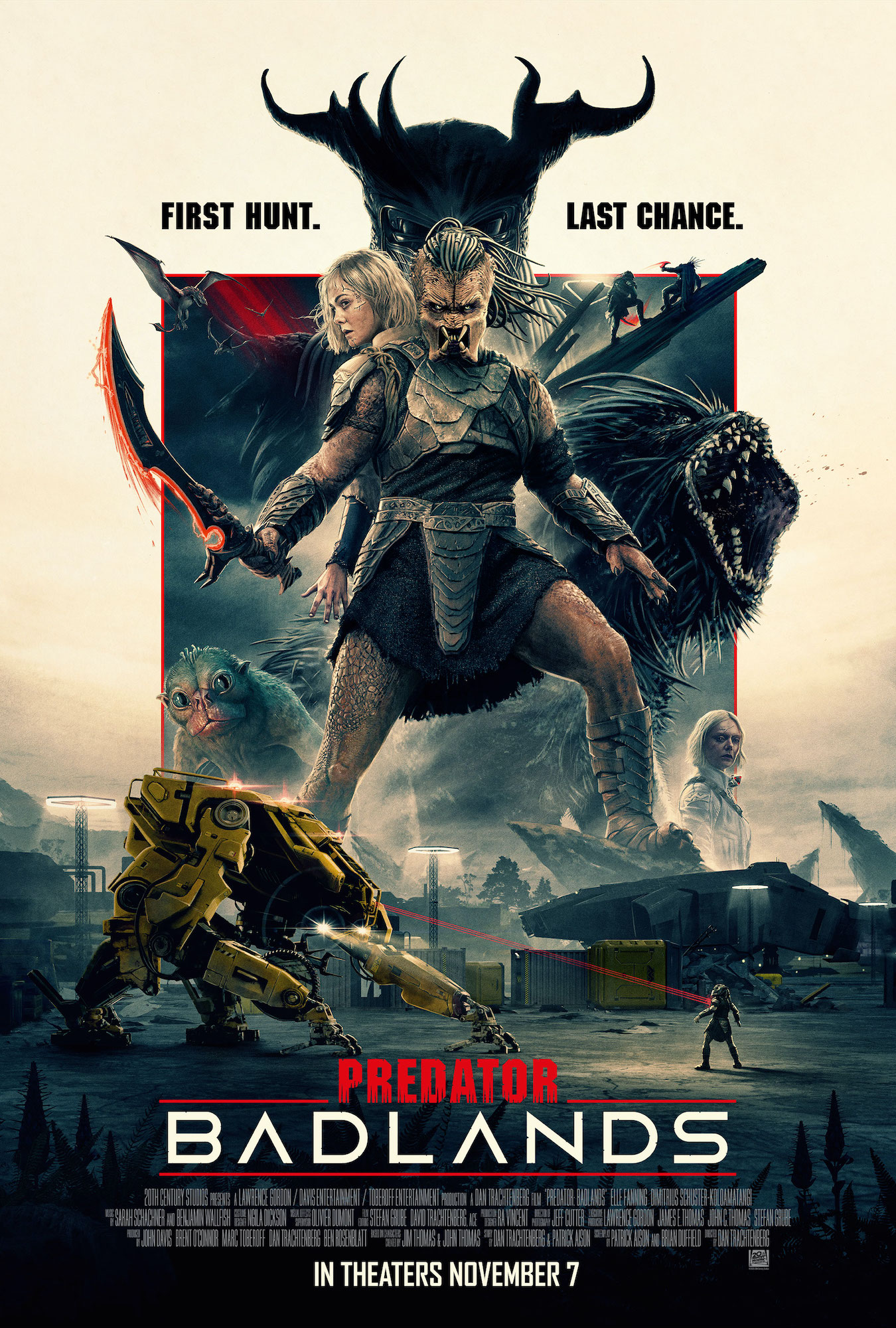 Poster for Predator: Badlands