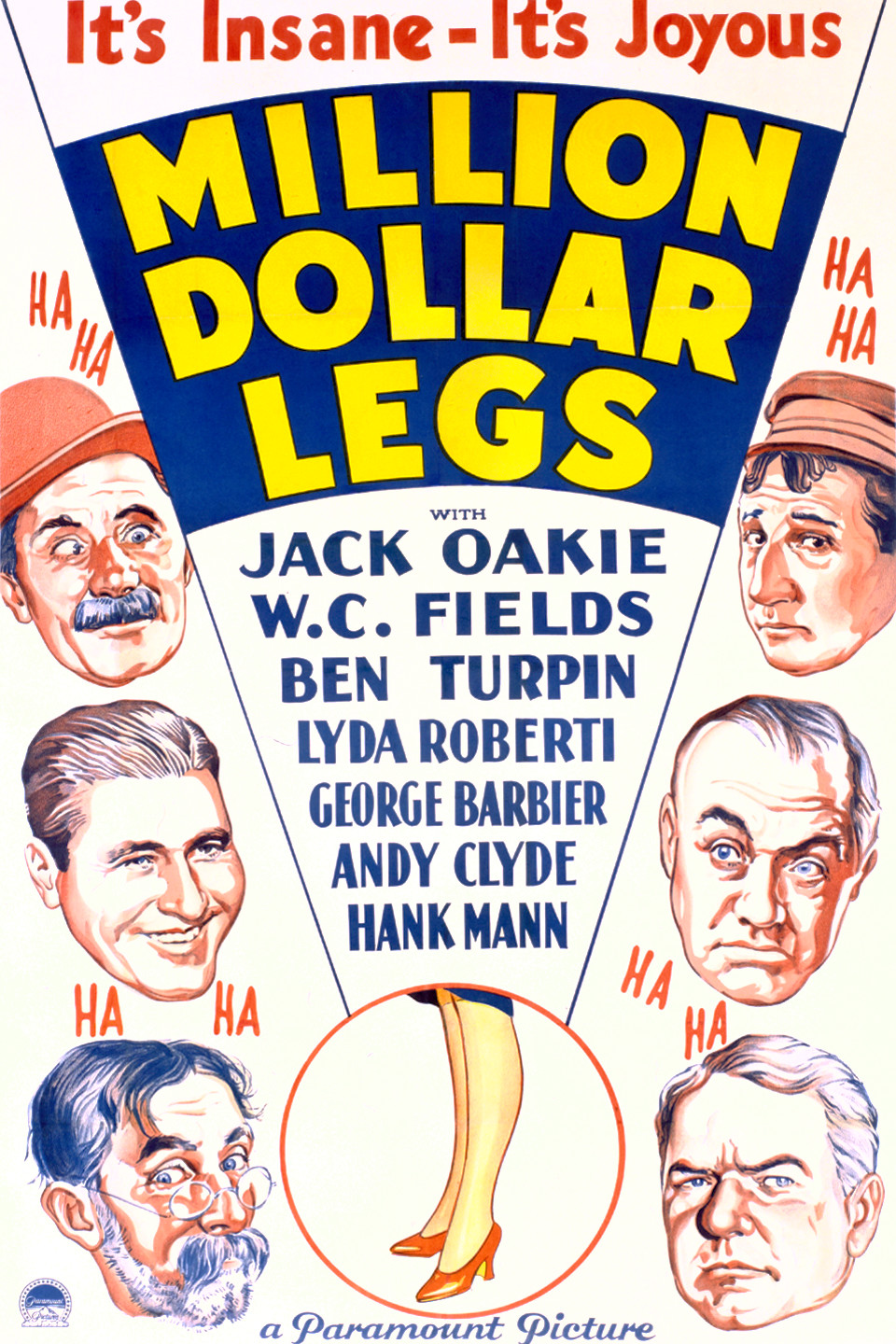 Poster for Million Dollar Legs