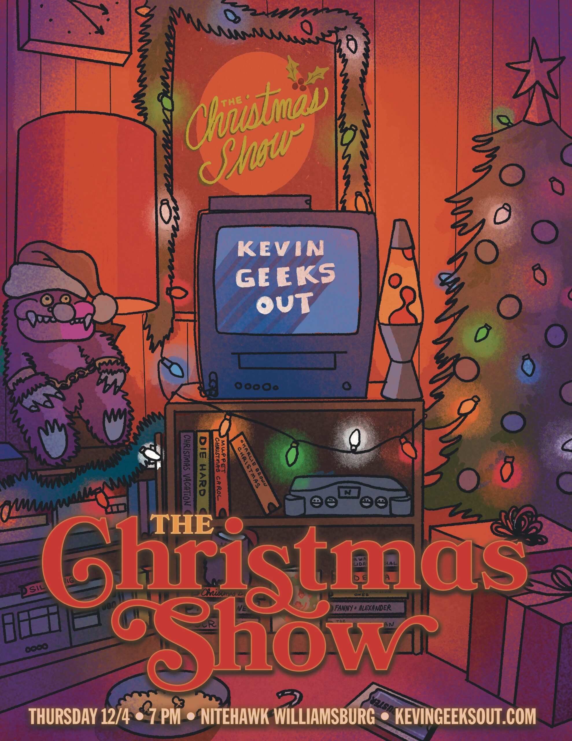 Poster for Kevin Geeks Out: The Christmas Show