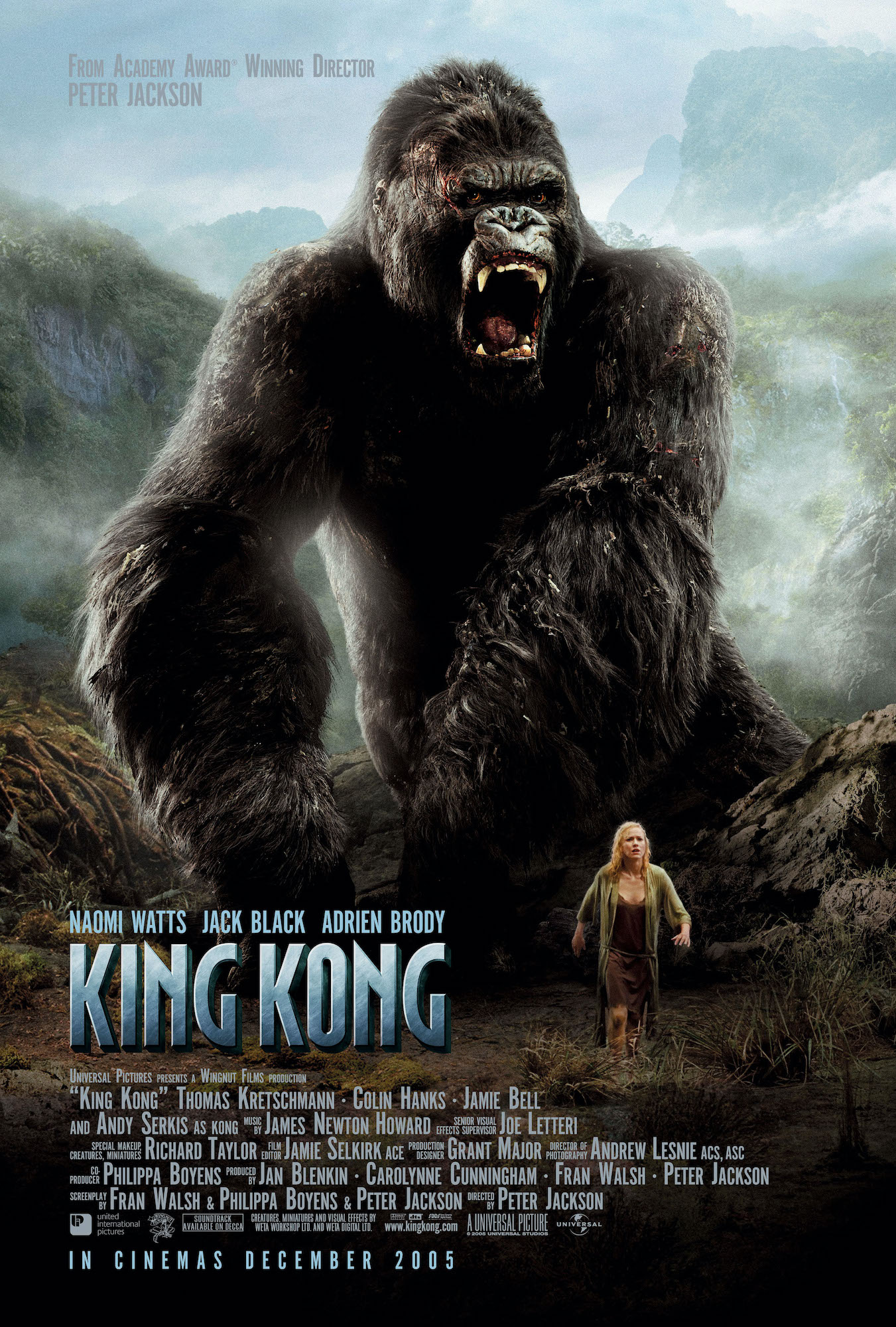 Poster for King Kong (2005)