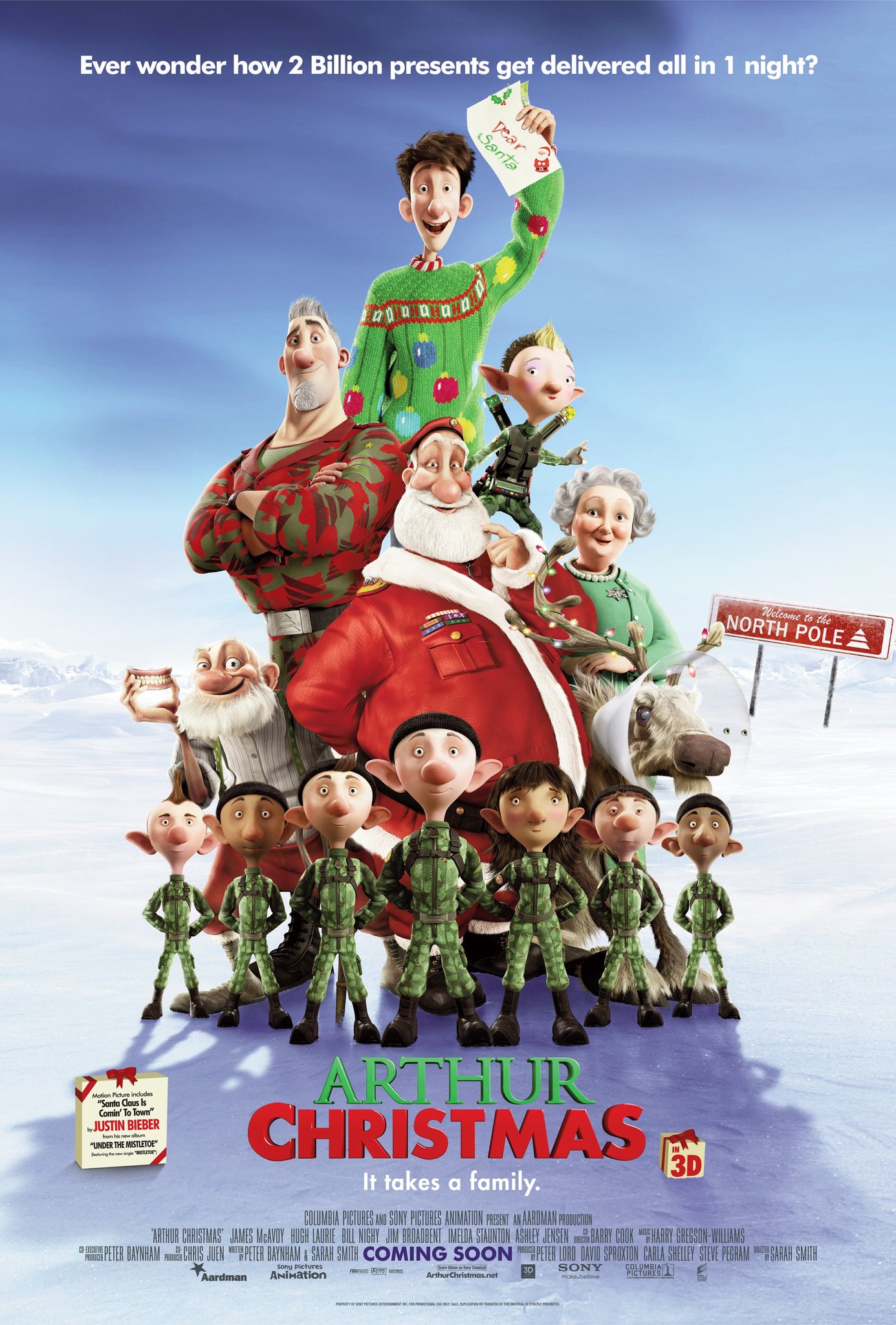 Poster for Arthur Christmas