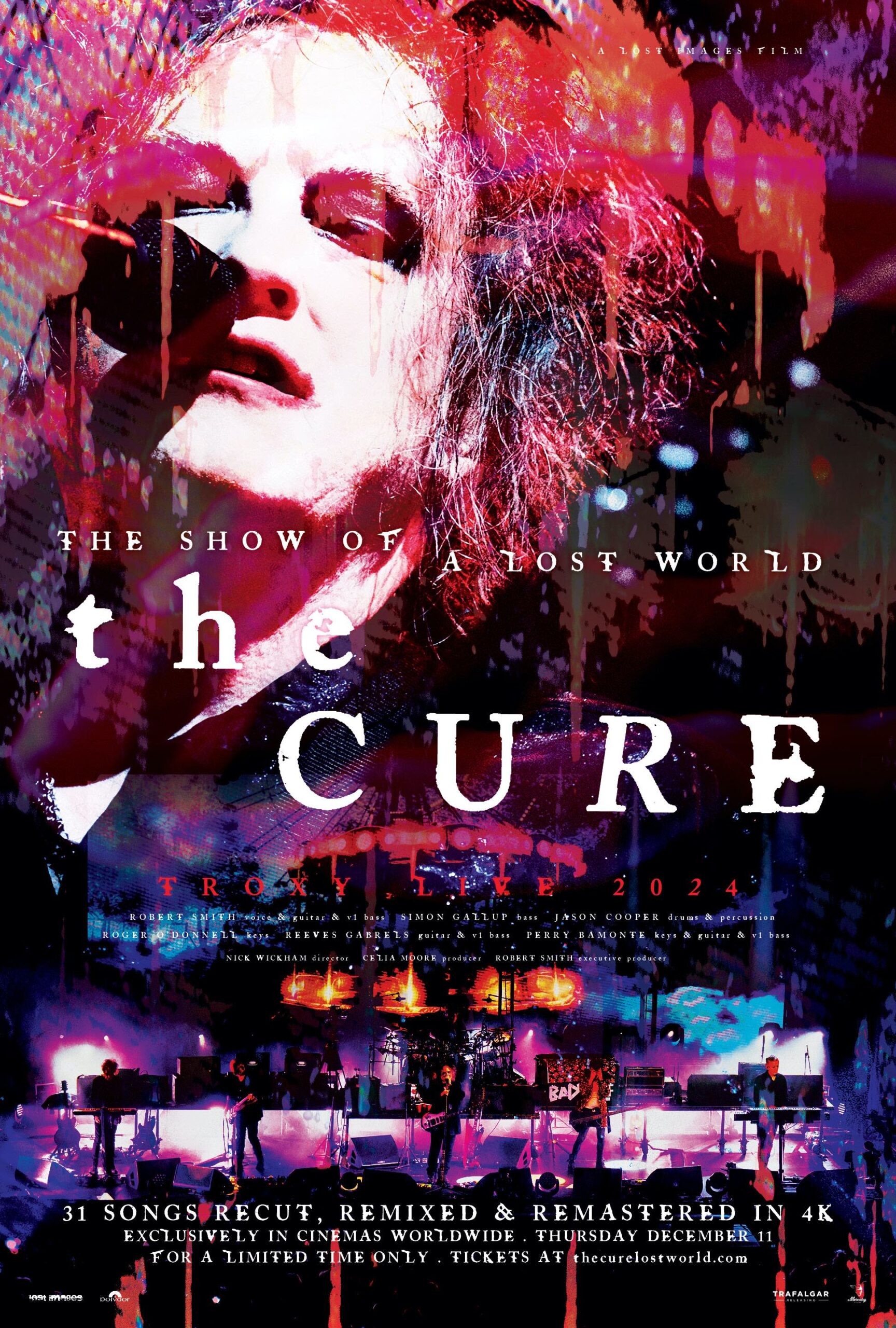Poster for The Cure: The Show of the Lost World
