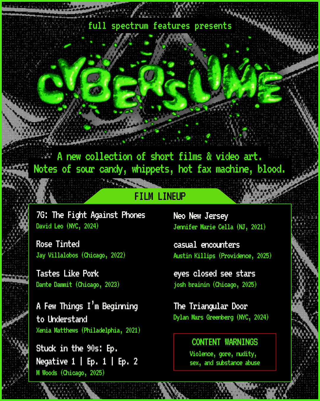 Poster for Cyberslime Shorts