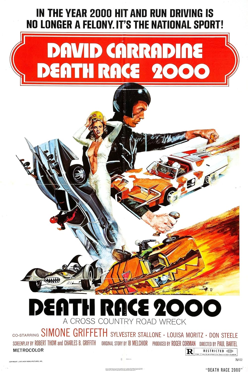 Poster for Death Race 2000