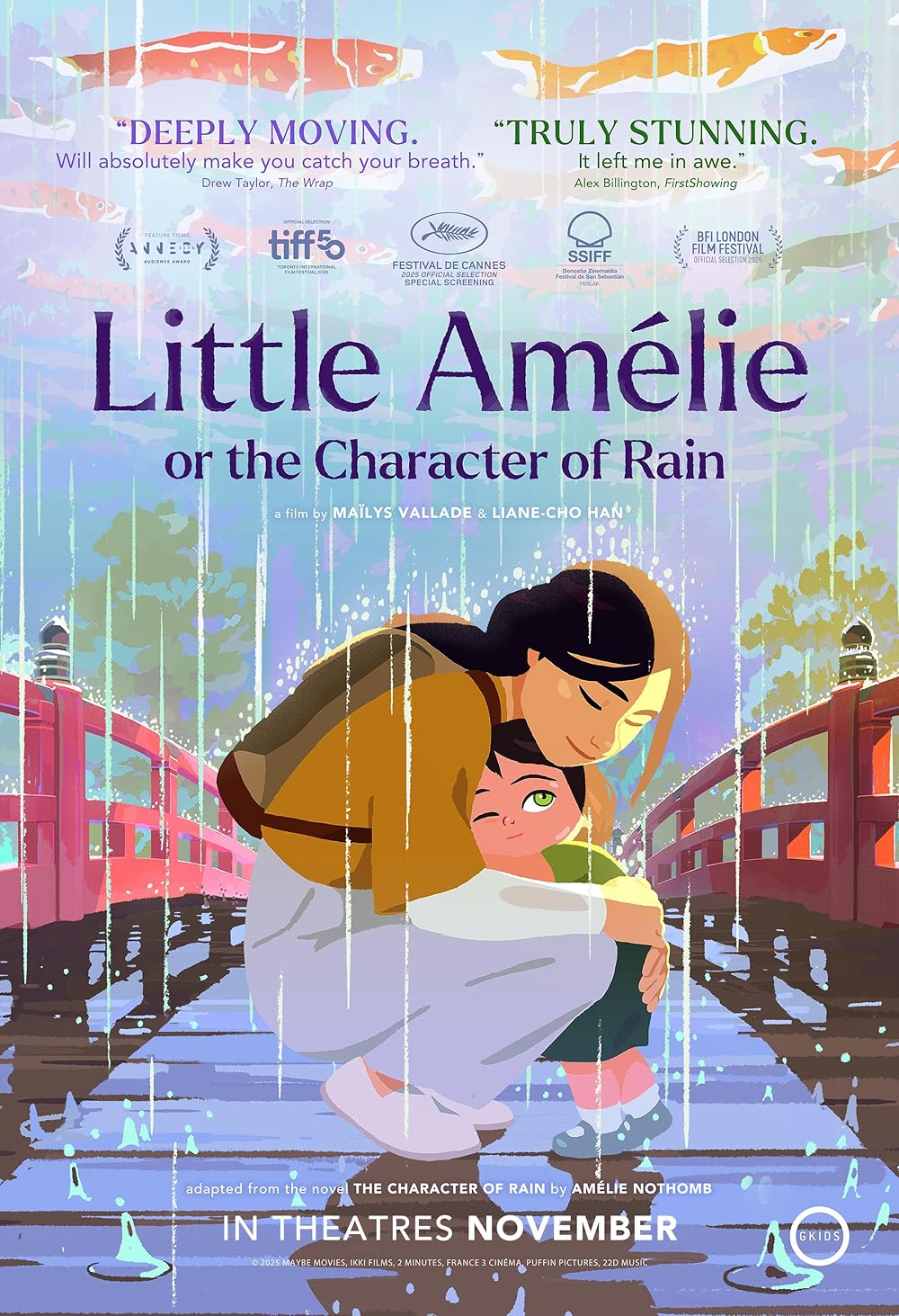 Poster for Little Amélie or the Character of Rain