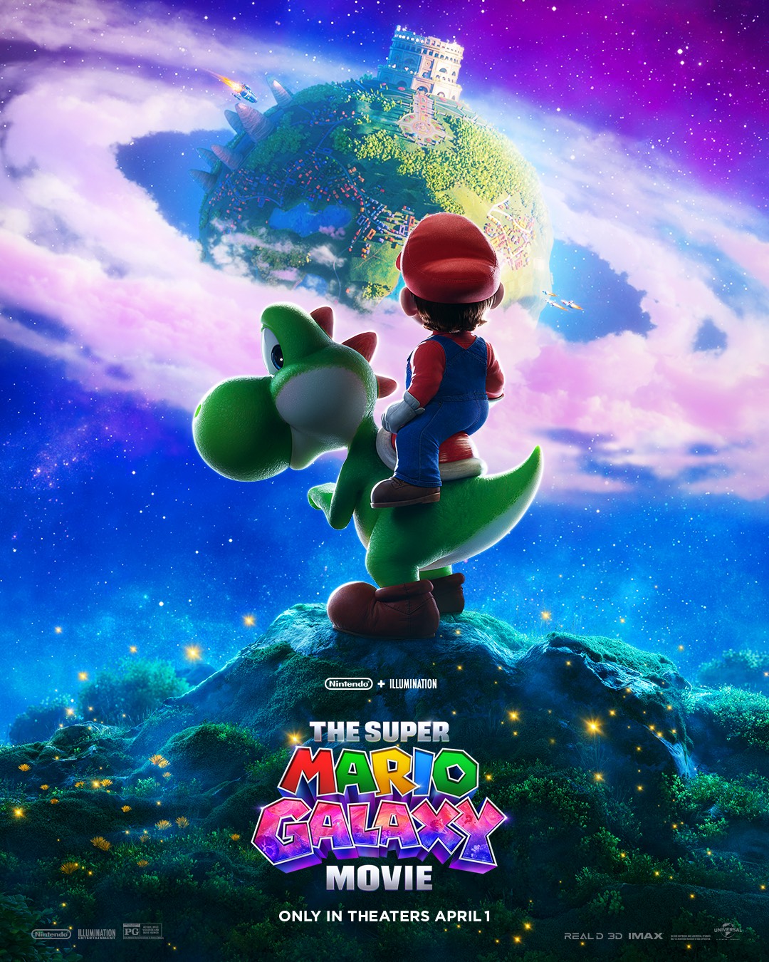 Poster for The Super Mario Galaxy Movie