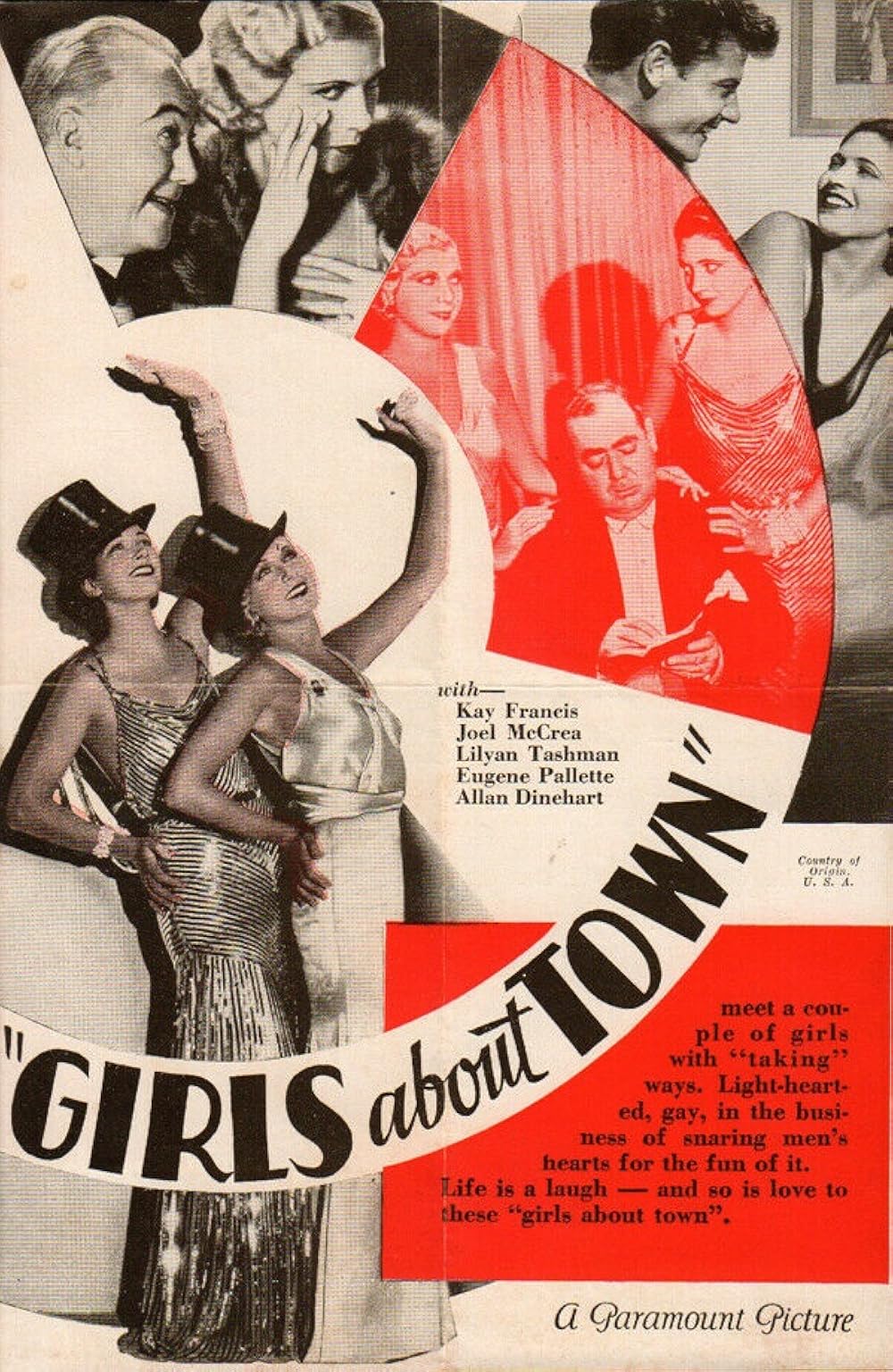 Poster for Girls About Town