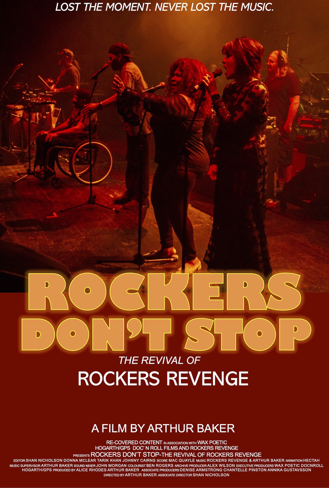 Poster for Doc´n Roll Festival presents: Rockers Don’t Stop: The Revival of Rockers Revenge