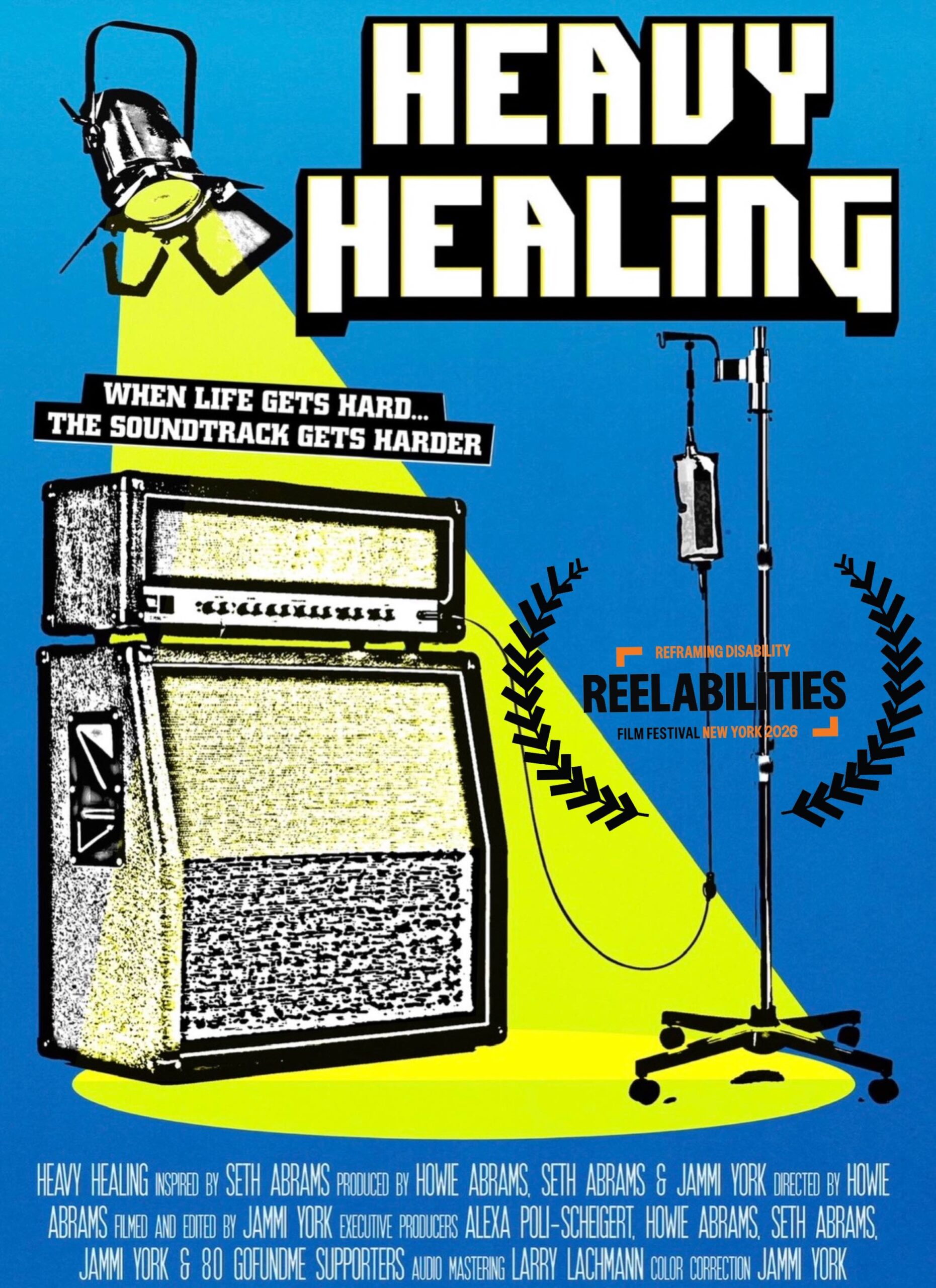 Poster for Reelabilities Film Festival: Heavy Healing