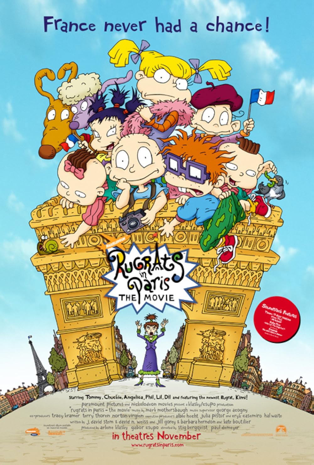 Poster for Rugrats in Paris