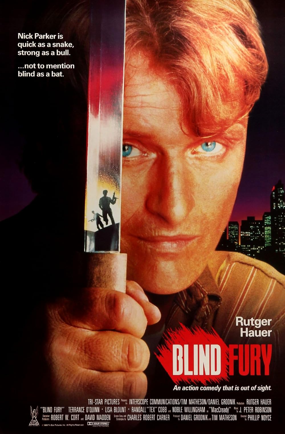 Poster for Blind Fury