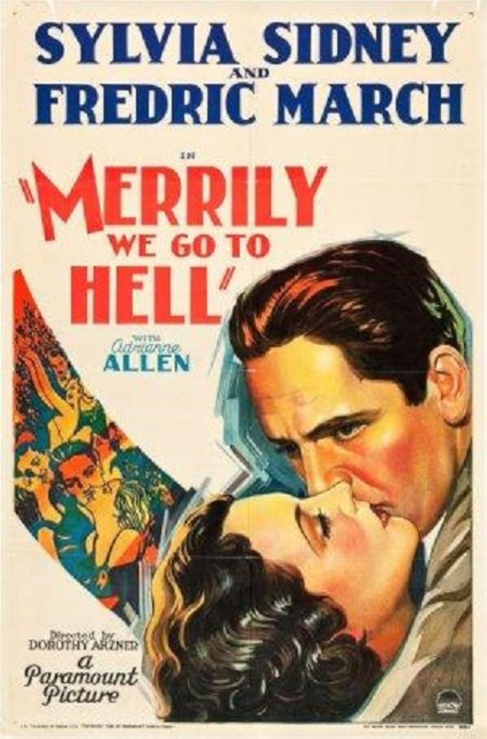 Poster for Merrily We Go To Hell