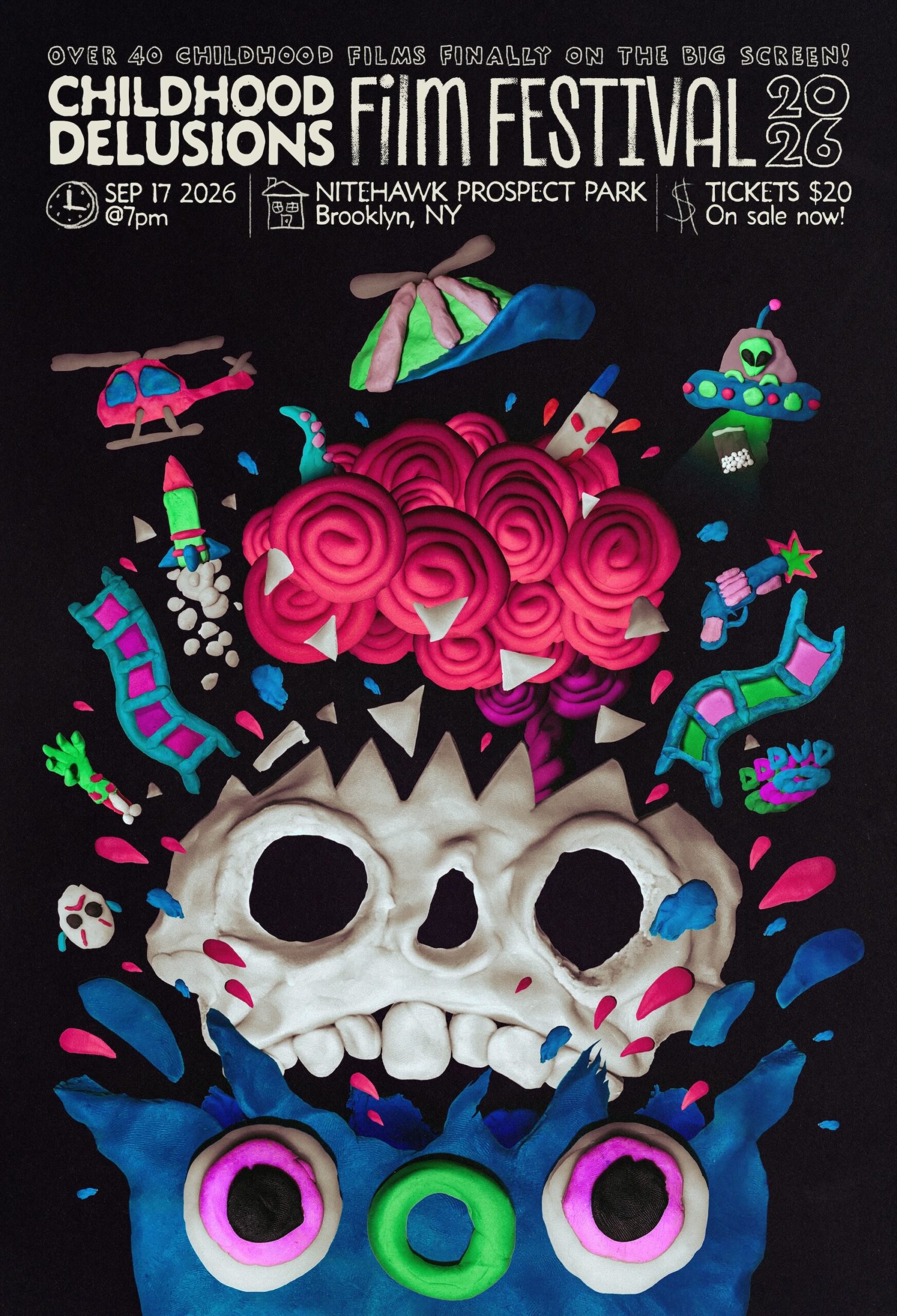 Poster for Childhood Delusions Film Festival