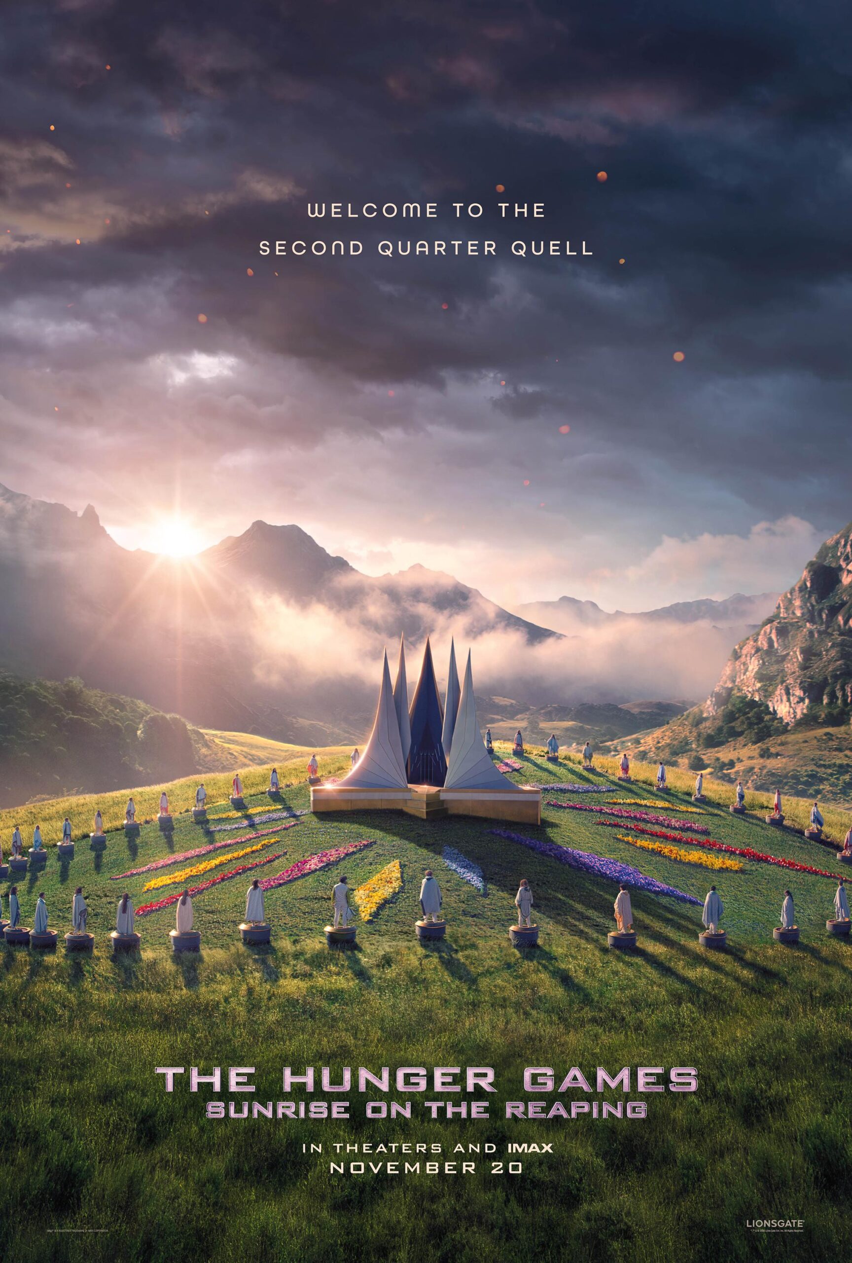 Poster for The Hunger Games: Sunrise on the Reaping