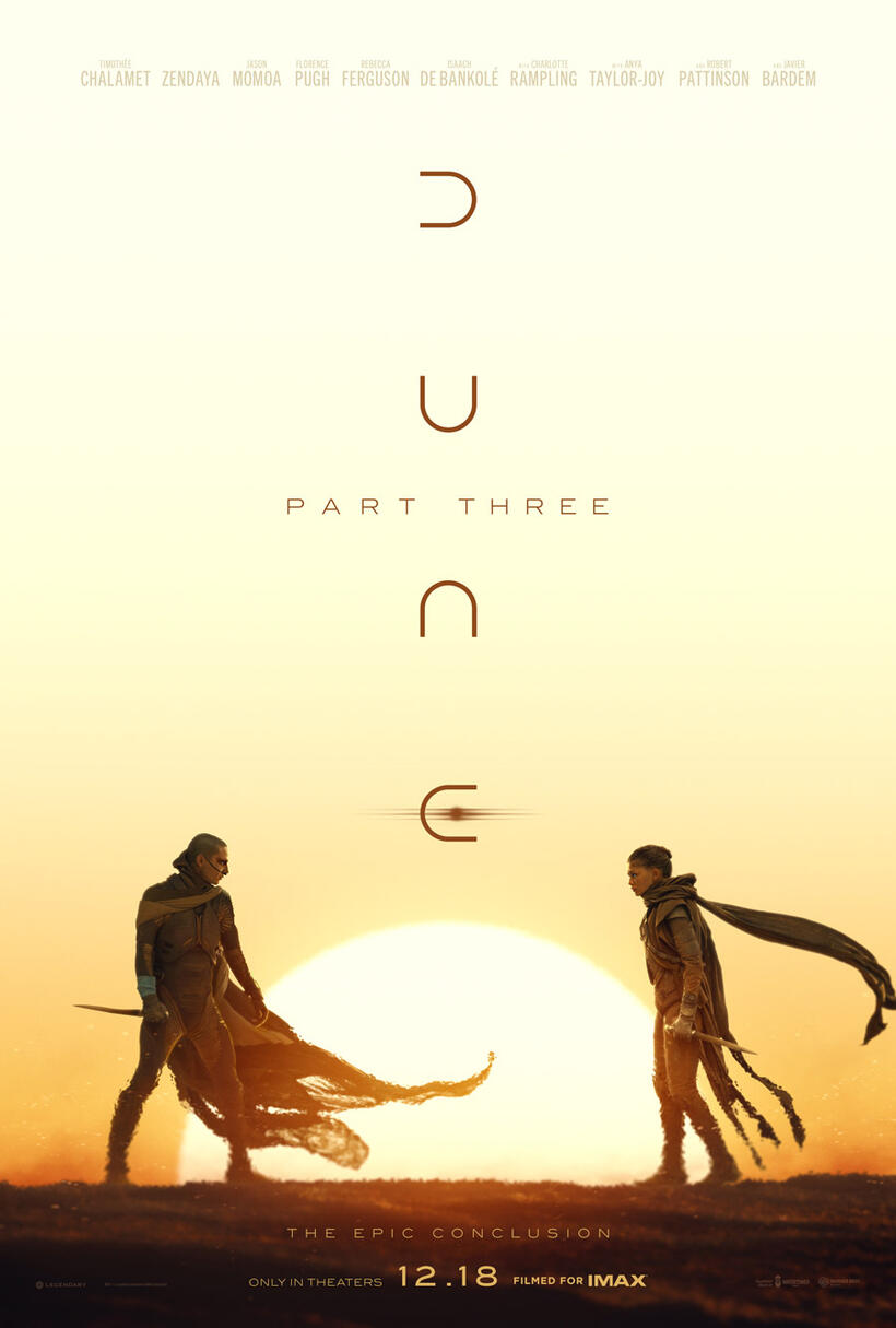 Poster for Dune: Part Three