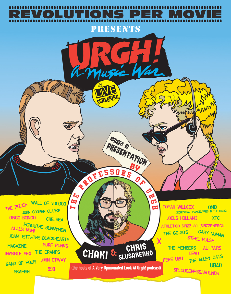 Poster for Urgh! A Music War