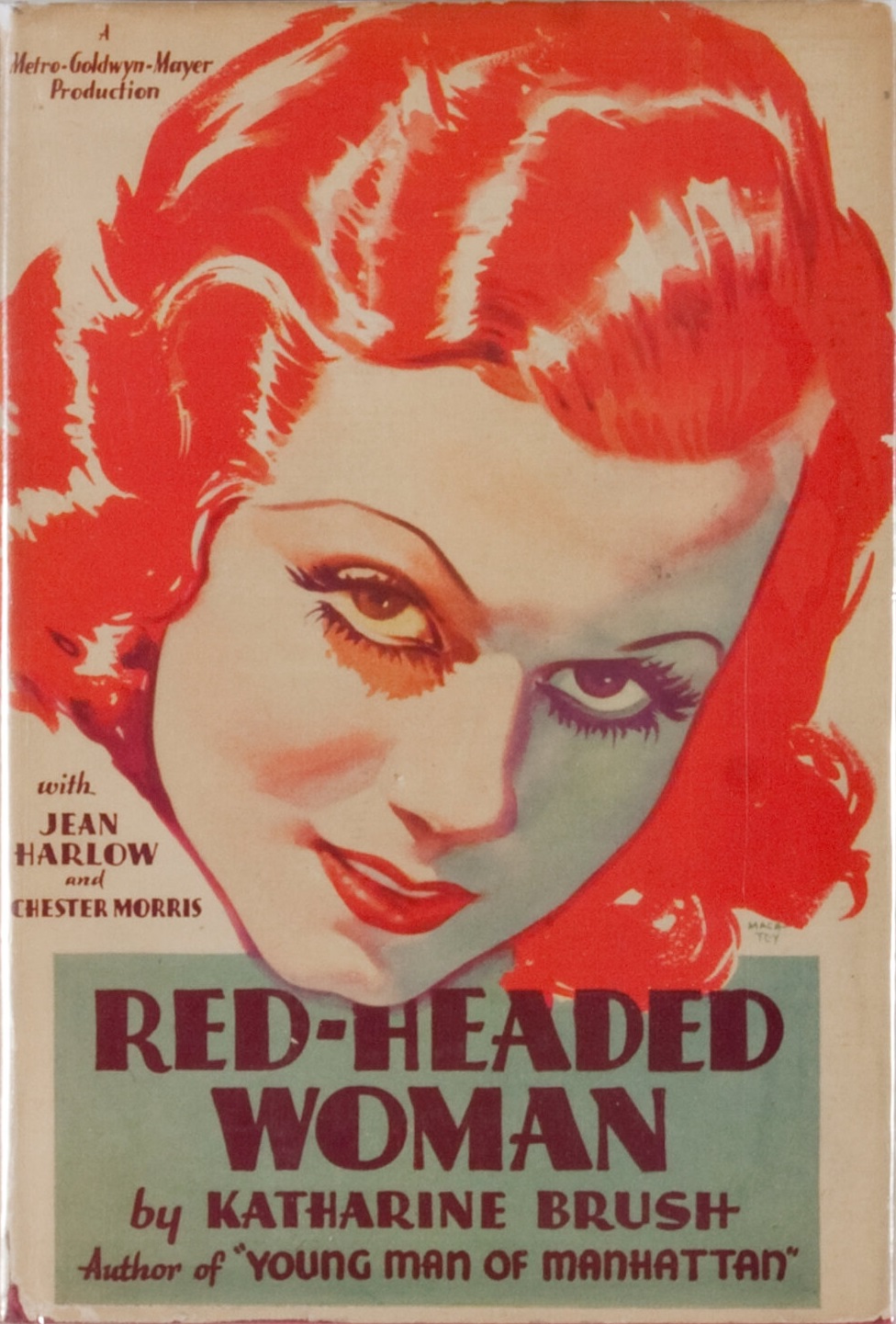 Poster for Red-Headed Woman