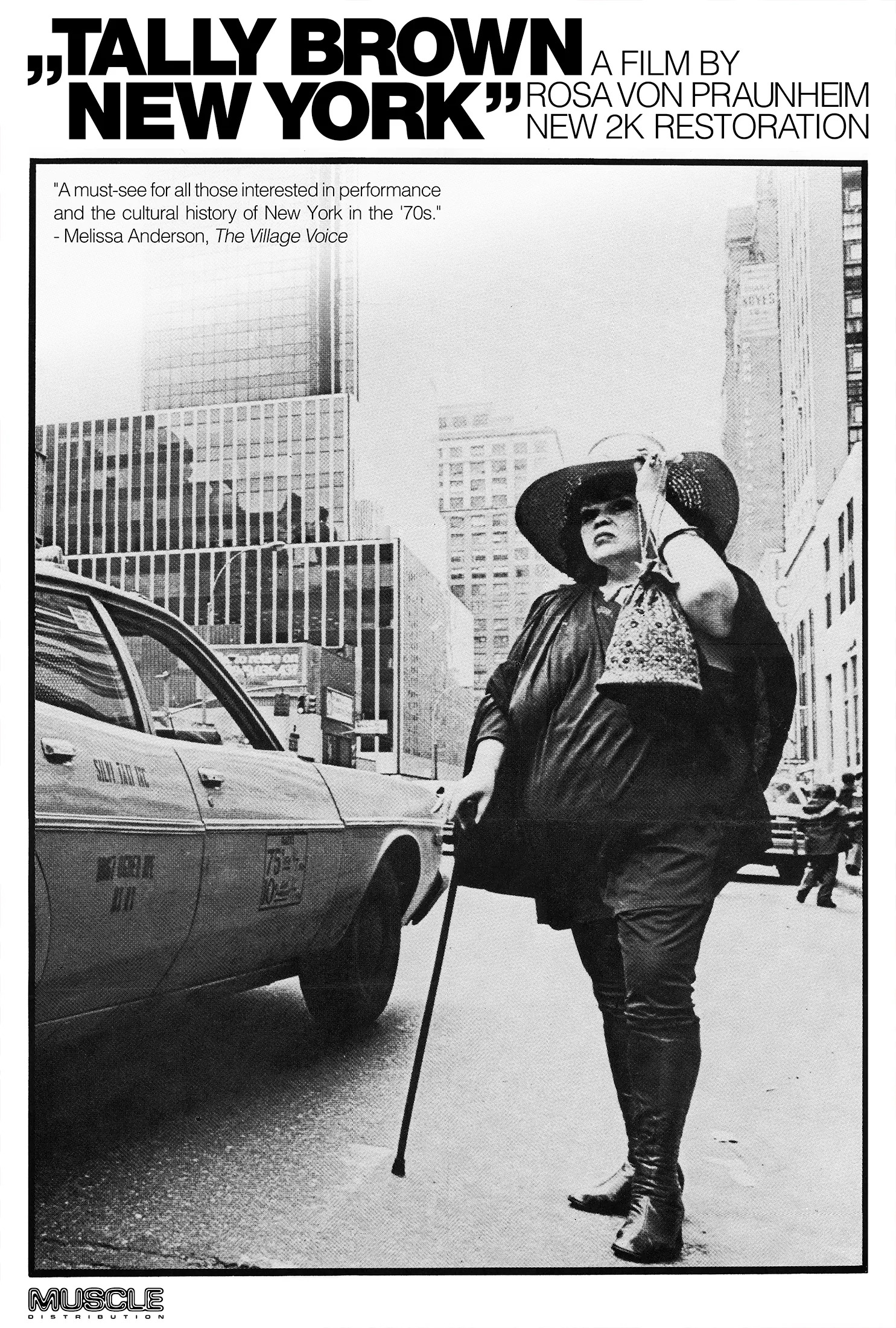 Poster for Tally Brown, New York