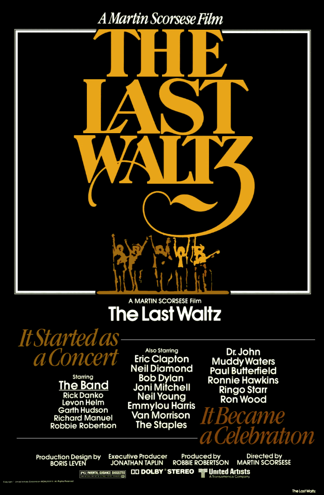 Poster for The Last Waltz