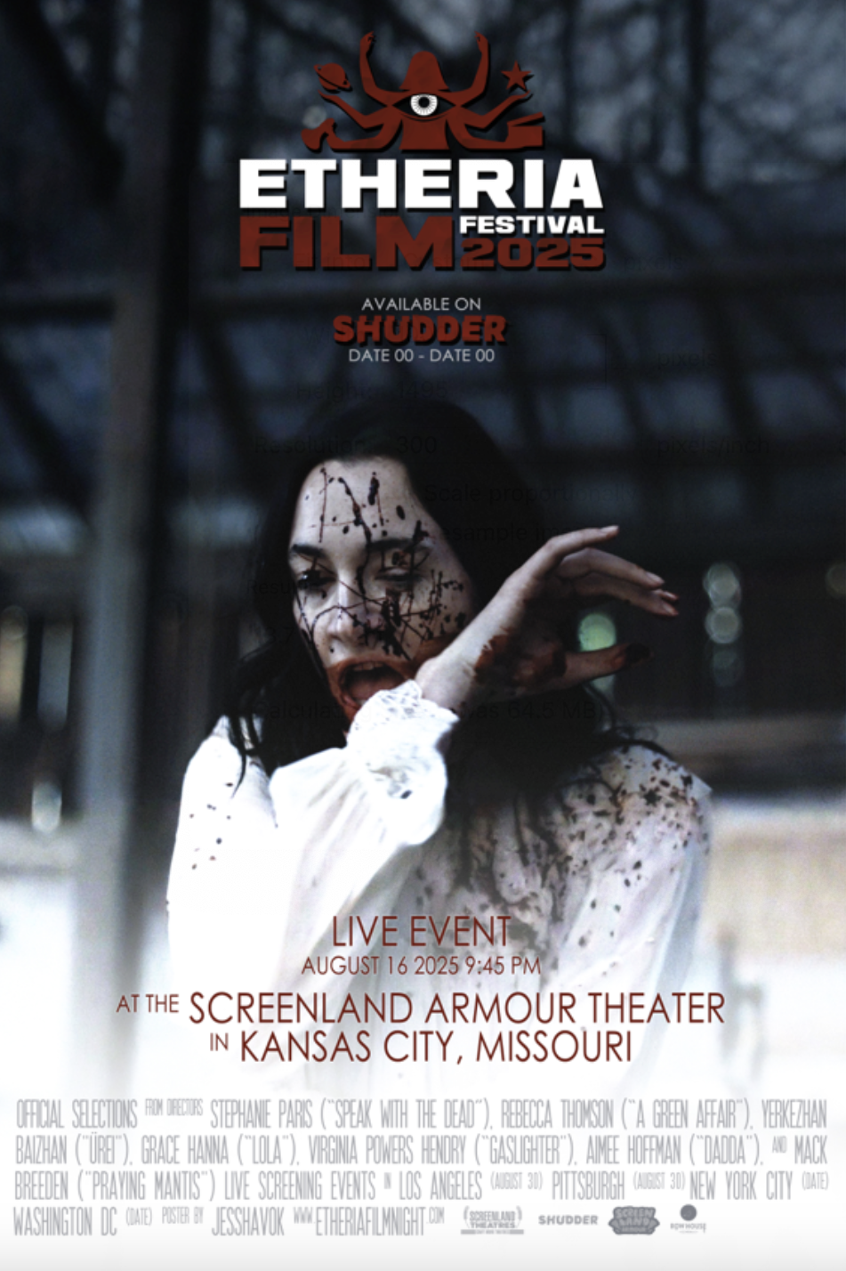 Poster for Etheria Film Fest Satellite Screening