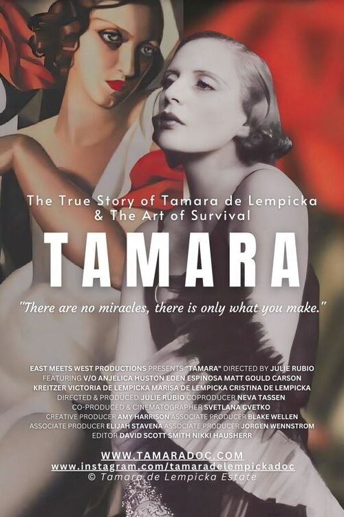 Poster for The True Story of Tamara de Lempicka and the Art of Survival