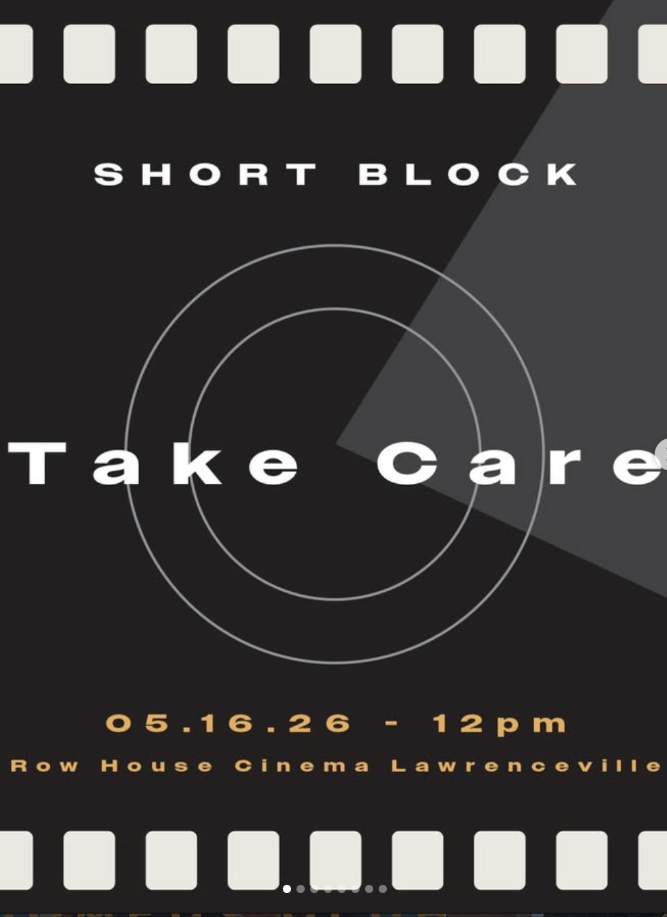 Poster for Take Care – Short Block