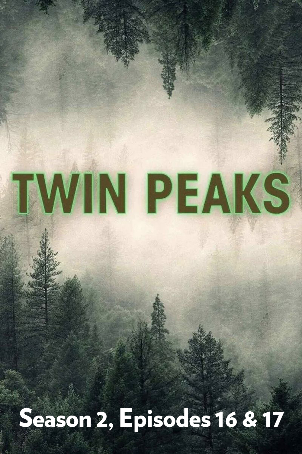 Poster for Twin Peaks: Season 2, Episodes 16 &17