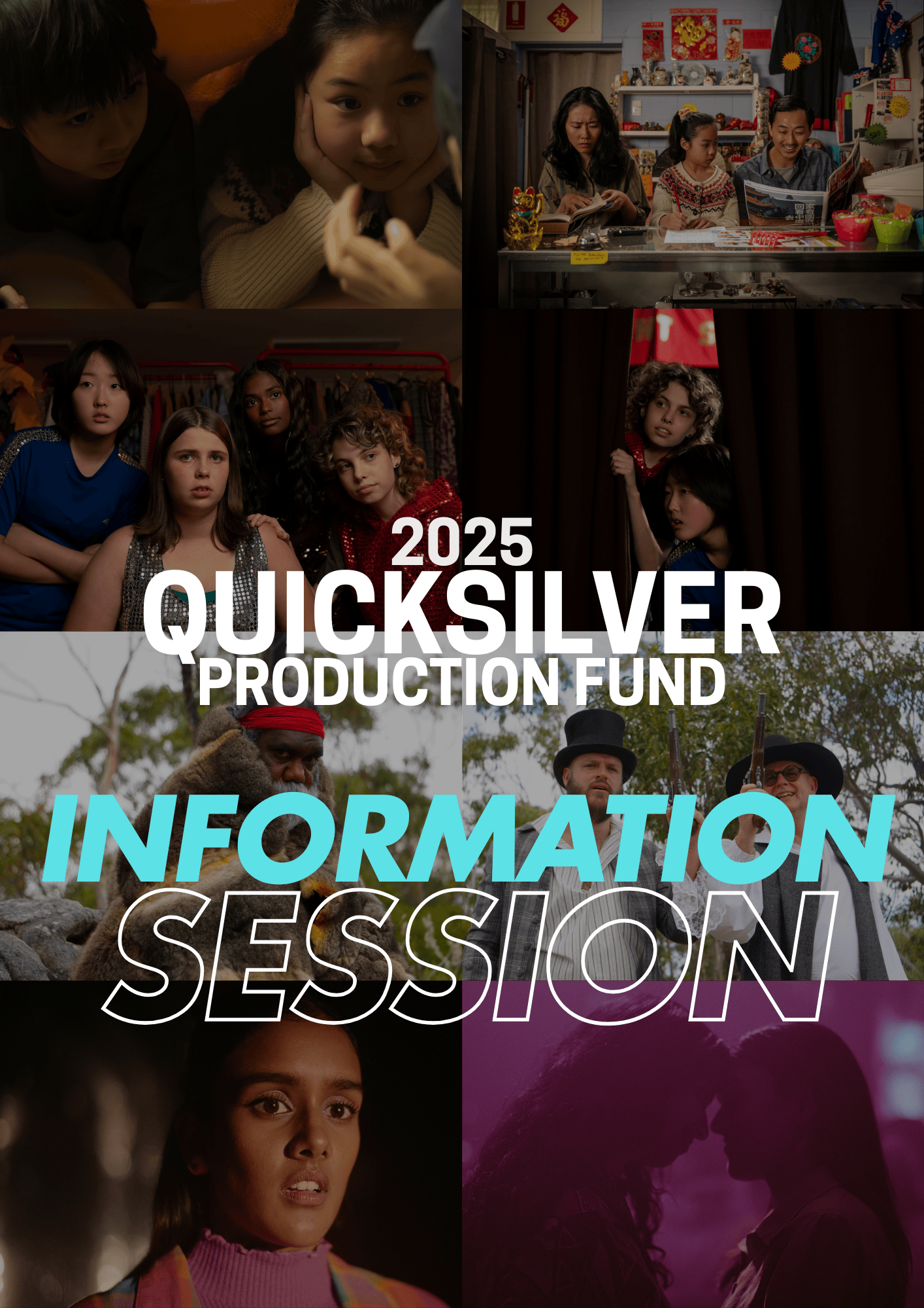 Poster for Information Session: Quicksilver Production Fund
