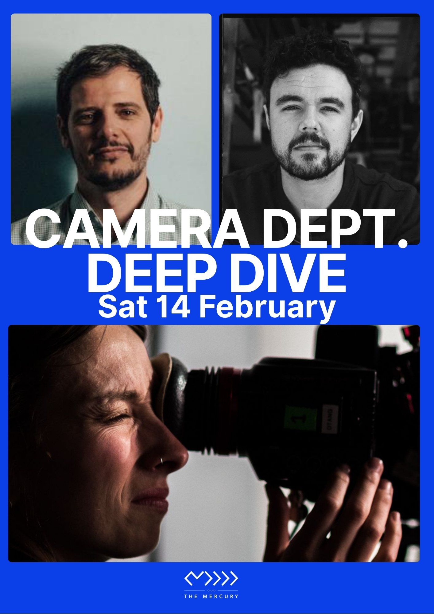 Poster for LAUNCH LAB: Cinematography & the Camera Department