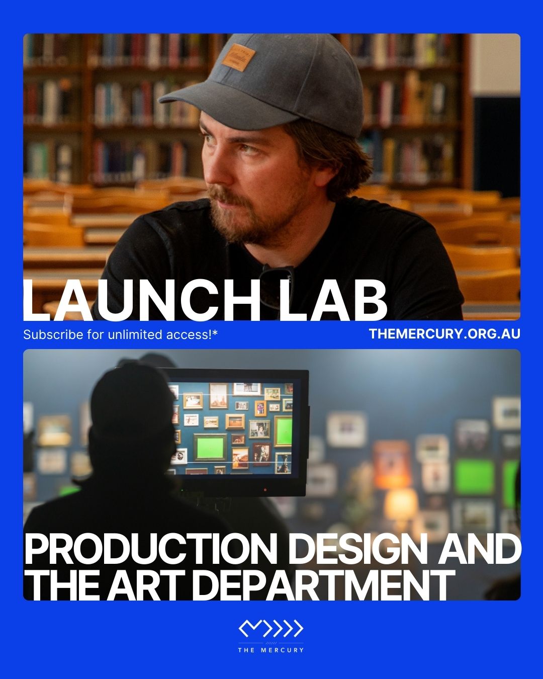 Poster for LAUNCH LAB: Production Design and the Art Department