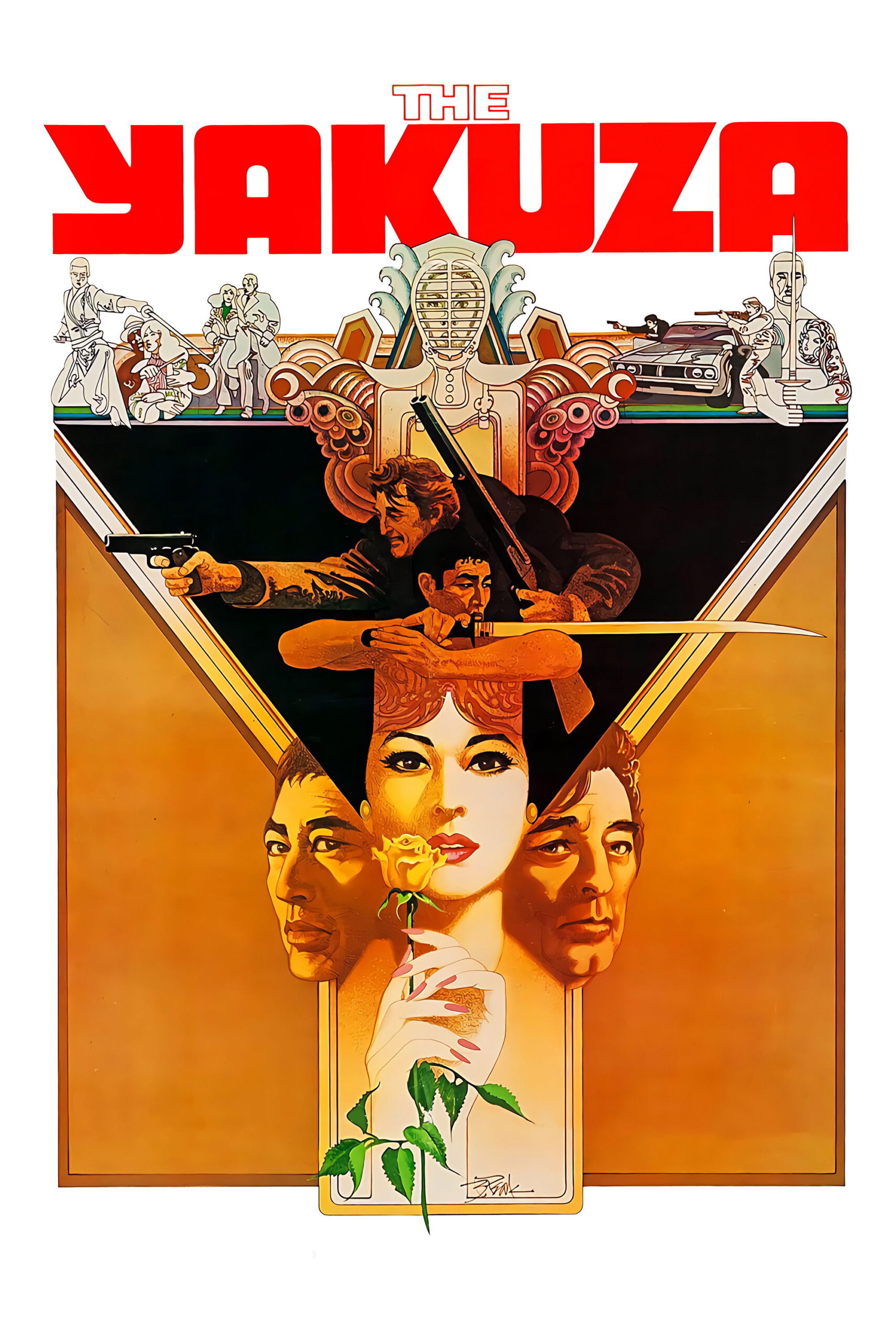 Poster for The Yakuza