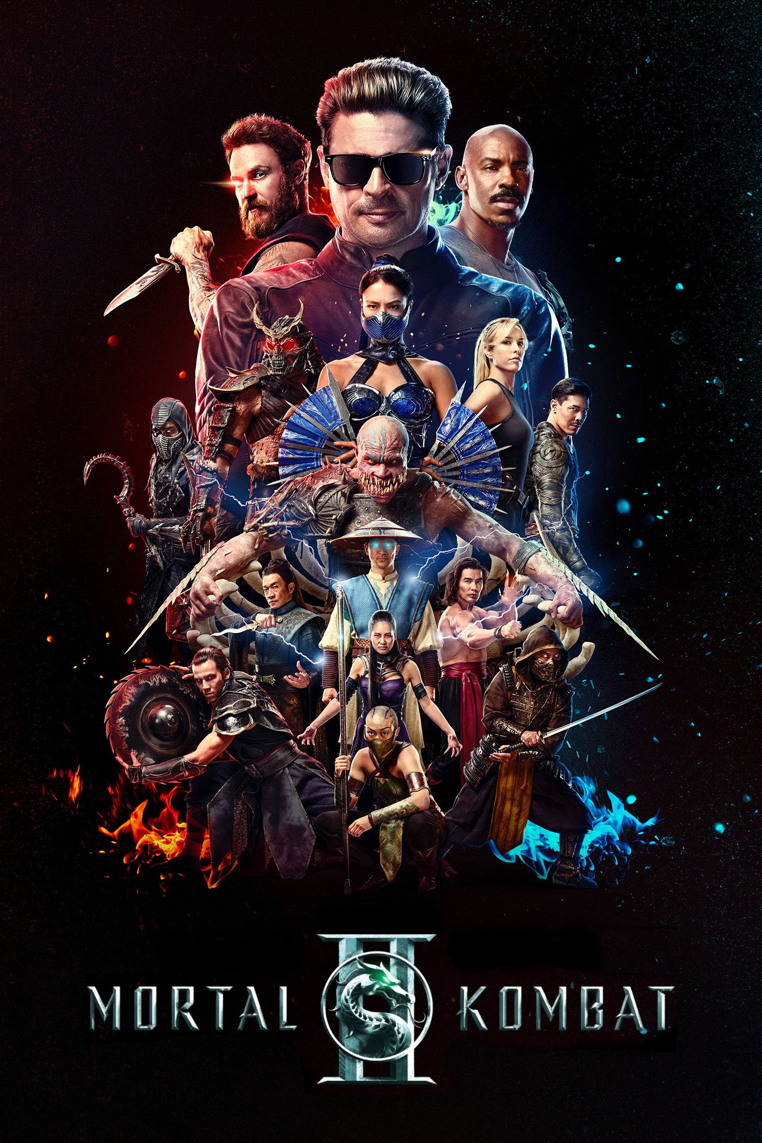 Poster for Mortal Kombat II followed by Michael