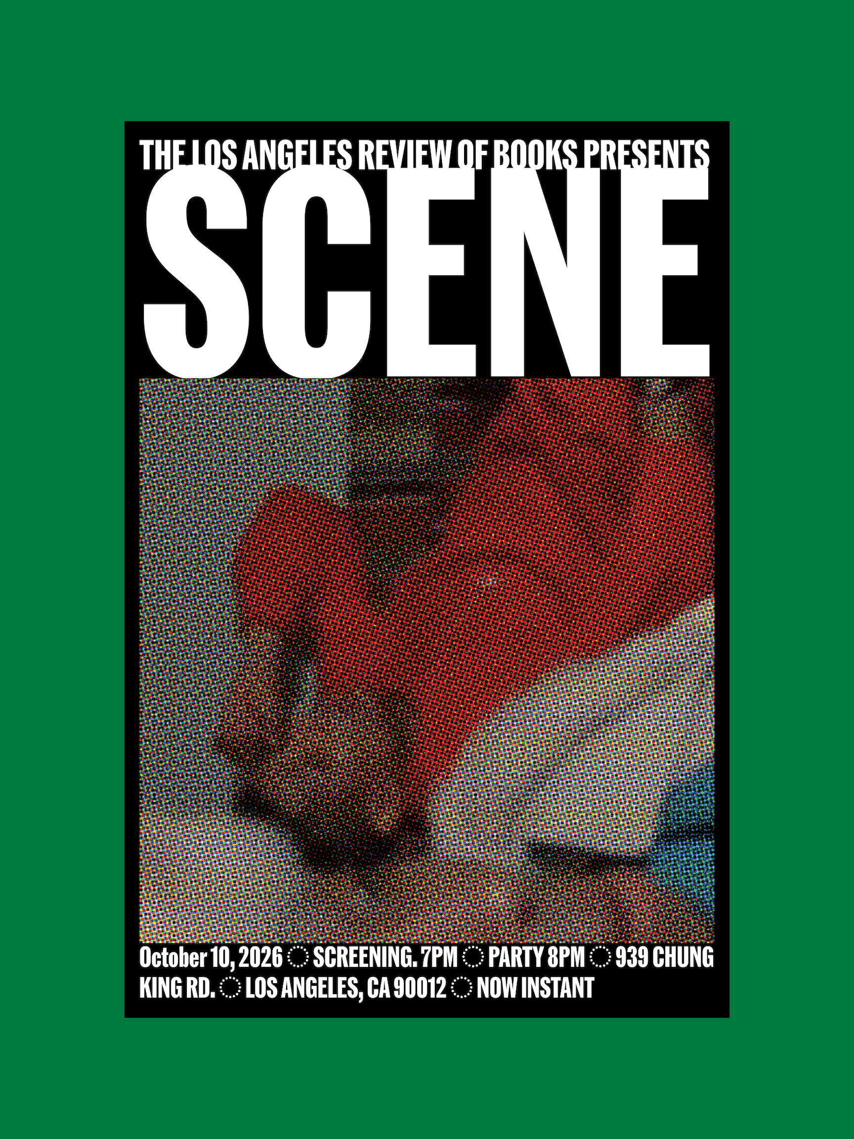 Poster for LARB: Scene Screening & Reading