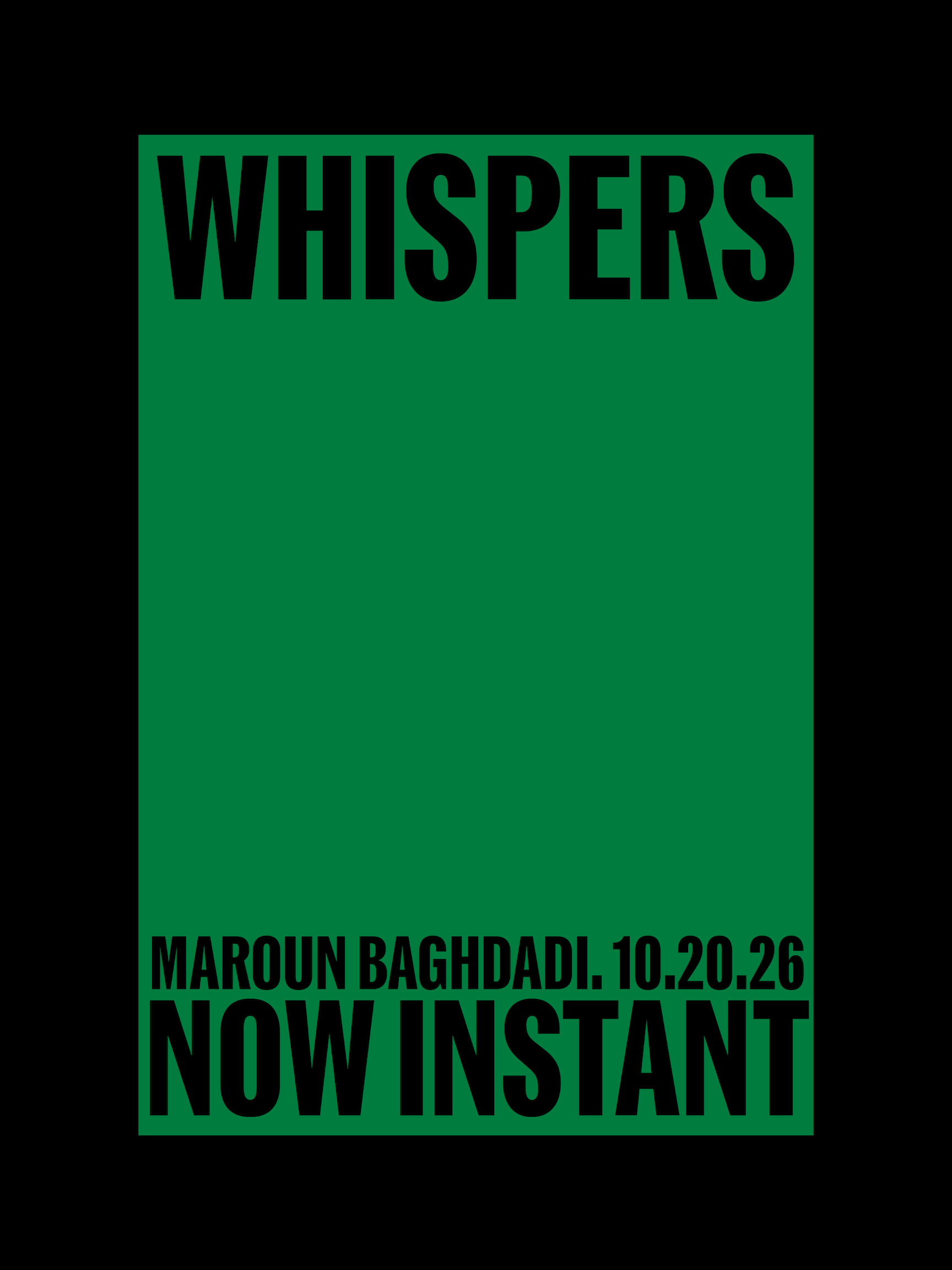 Poster for Whispers