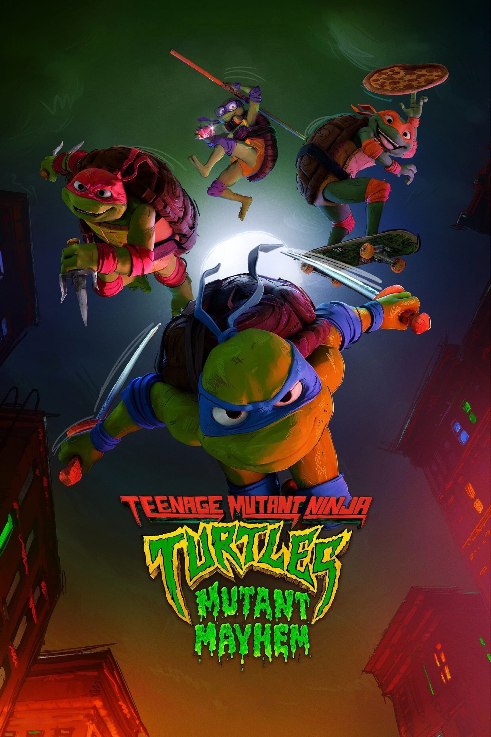 Poster for Teenage Mutant Ninja Turtles: Mutant Mayhem