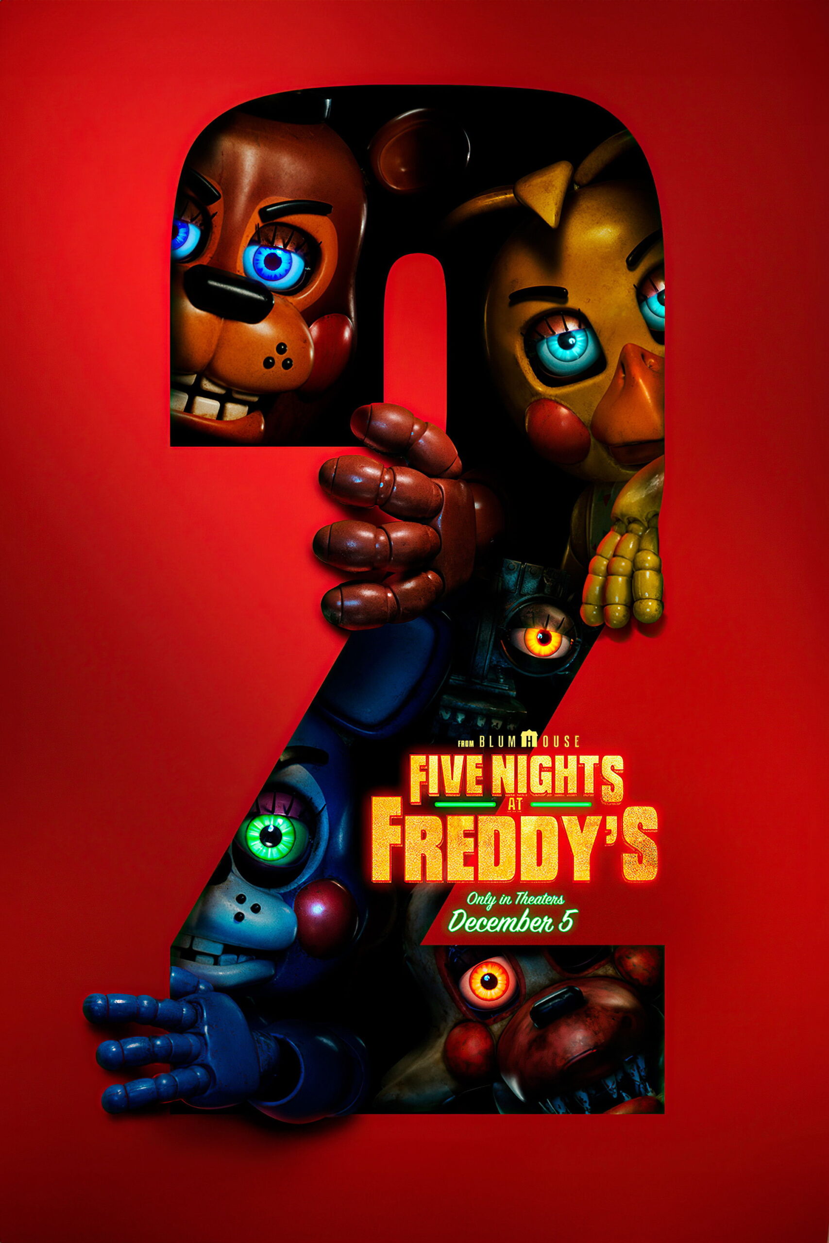 Poster for Five Nights at Freddy’s 2