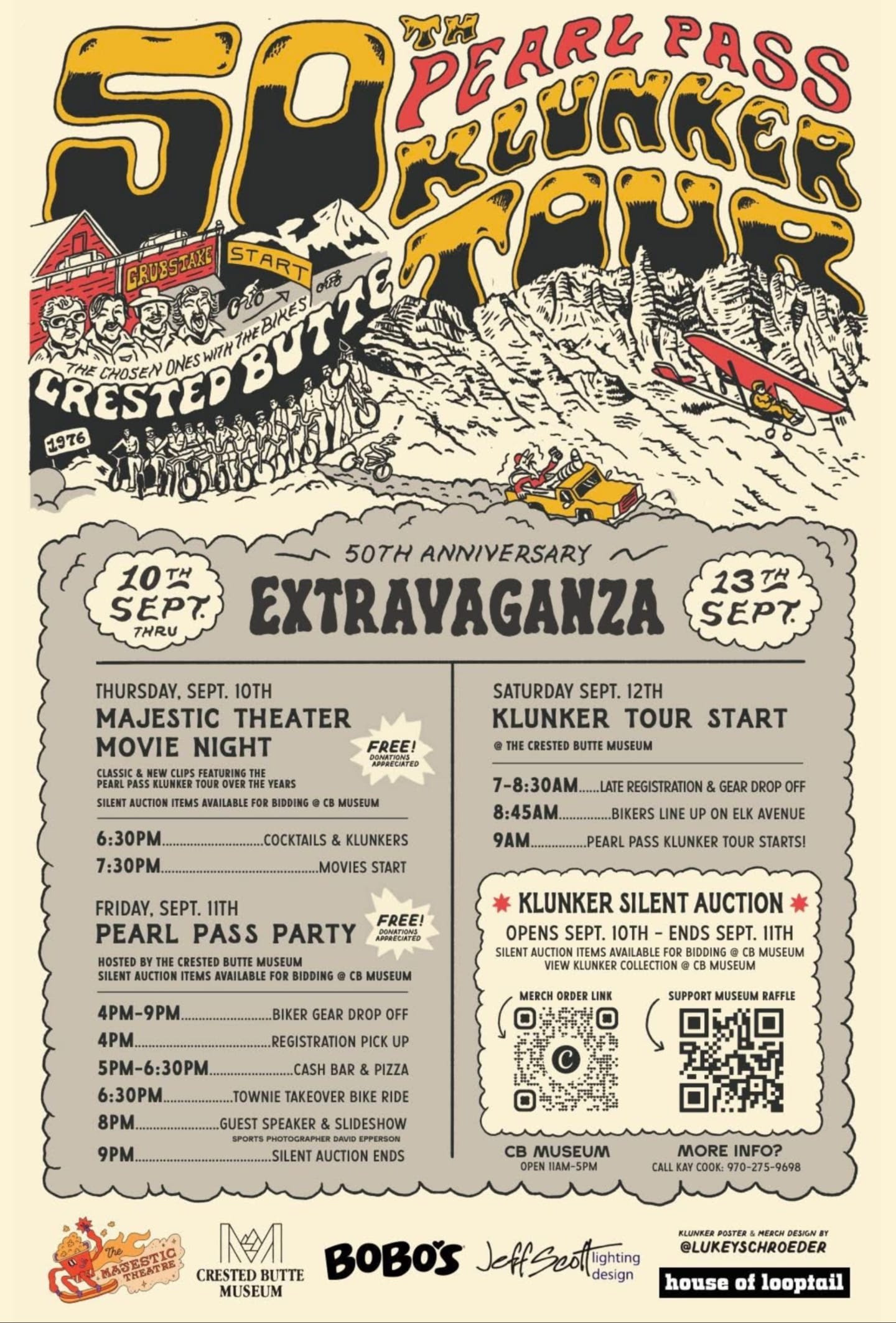 Poster for 50th Klunker Movie Night