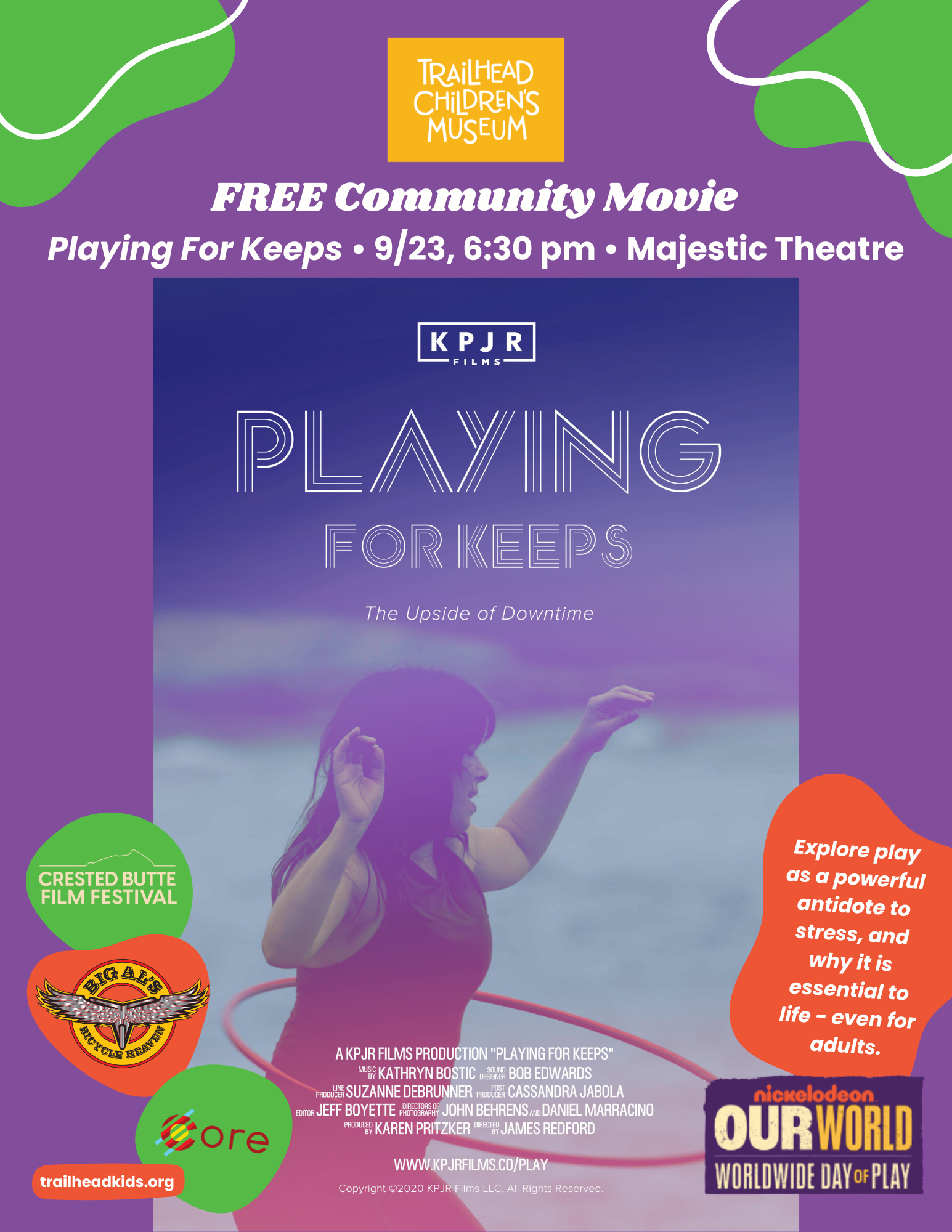 Poster for Trailhead Day of Play 2026