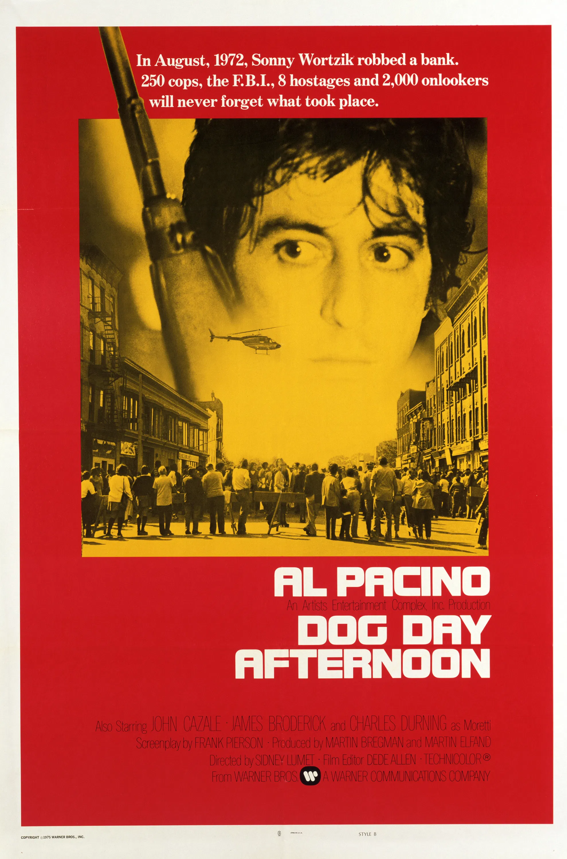 Poster for Dog Day Afternoon